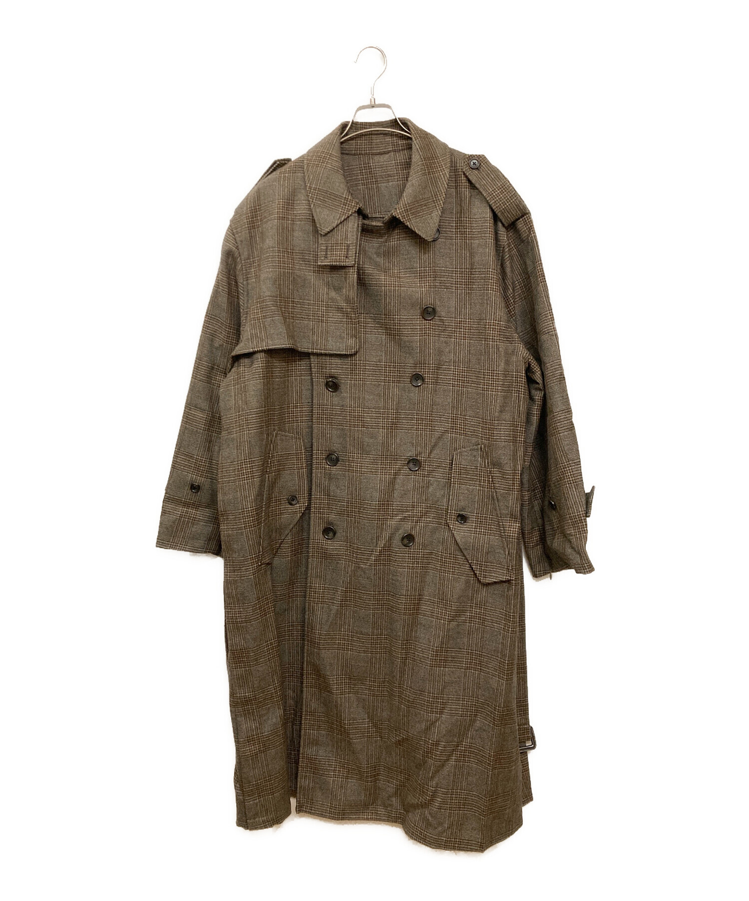 ジャケット・アウター stein oversized overlaped trench coat stein - OVERSIZED OVERLAPED TRENCH COAT steinの通販 by ワイ