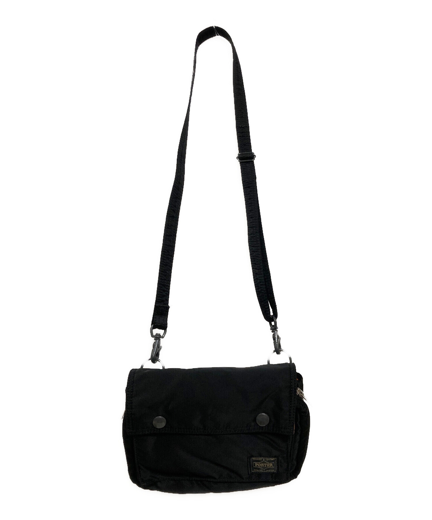 中古・古着通販】PORTER (ポーター) ショルダーバッグ ブラック