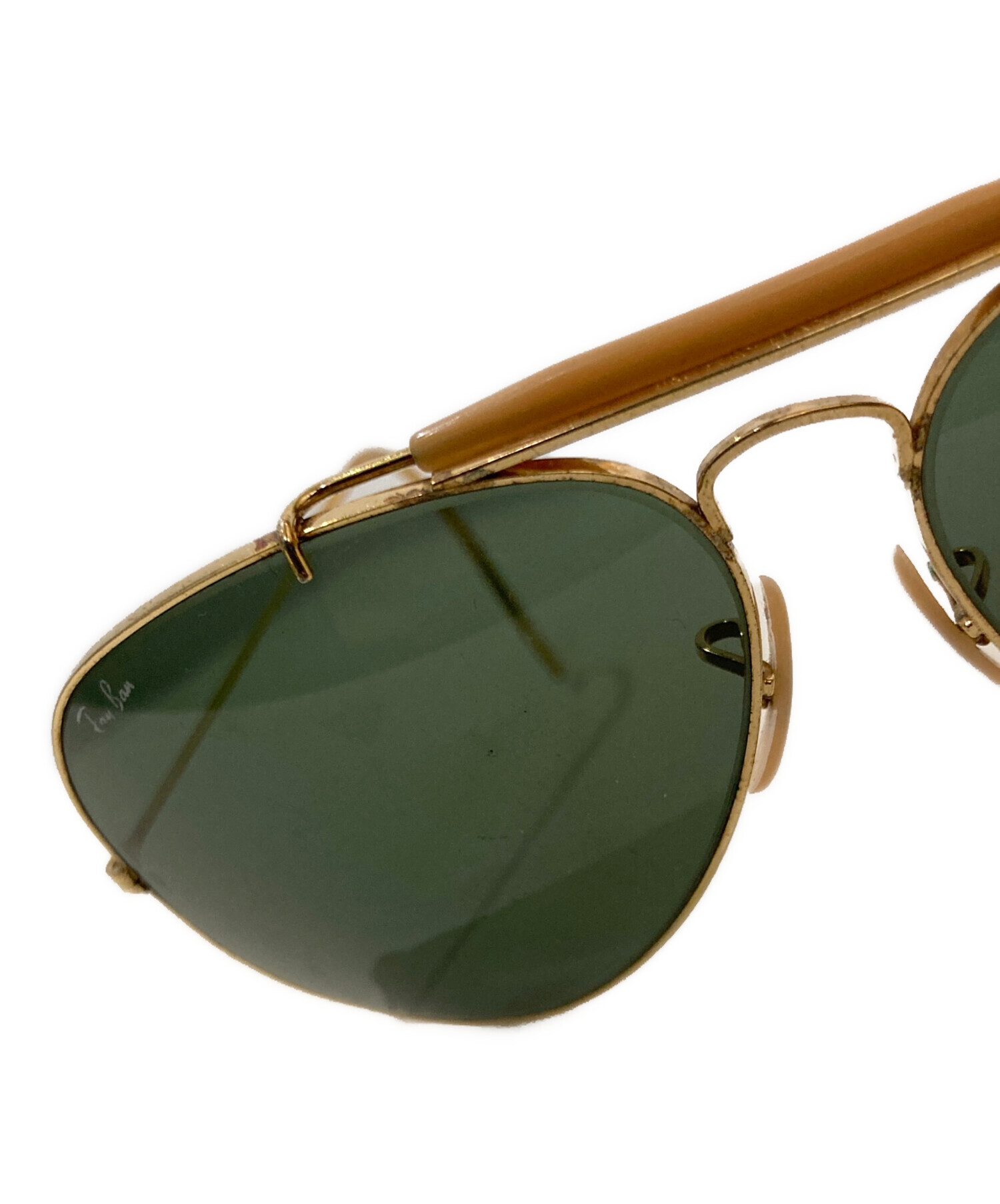 【未使用】RayBan レイバン サングラス グリーン COCKPIT 中古・古着通販】RAY-BAN (レイバン) ヴィンテージパイロット