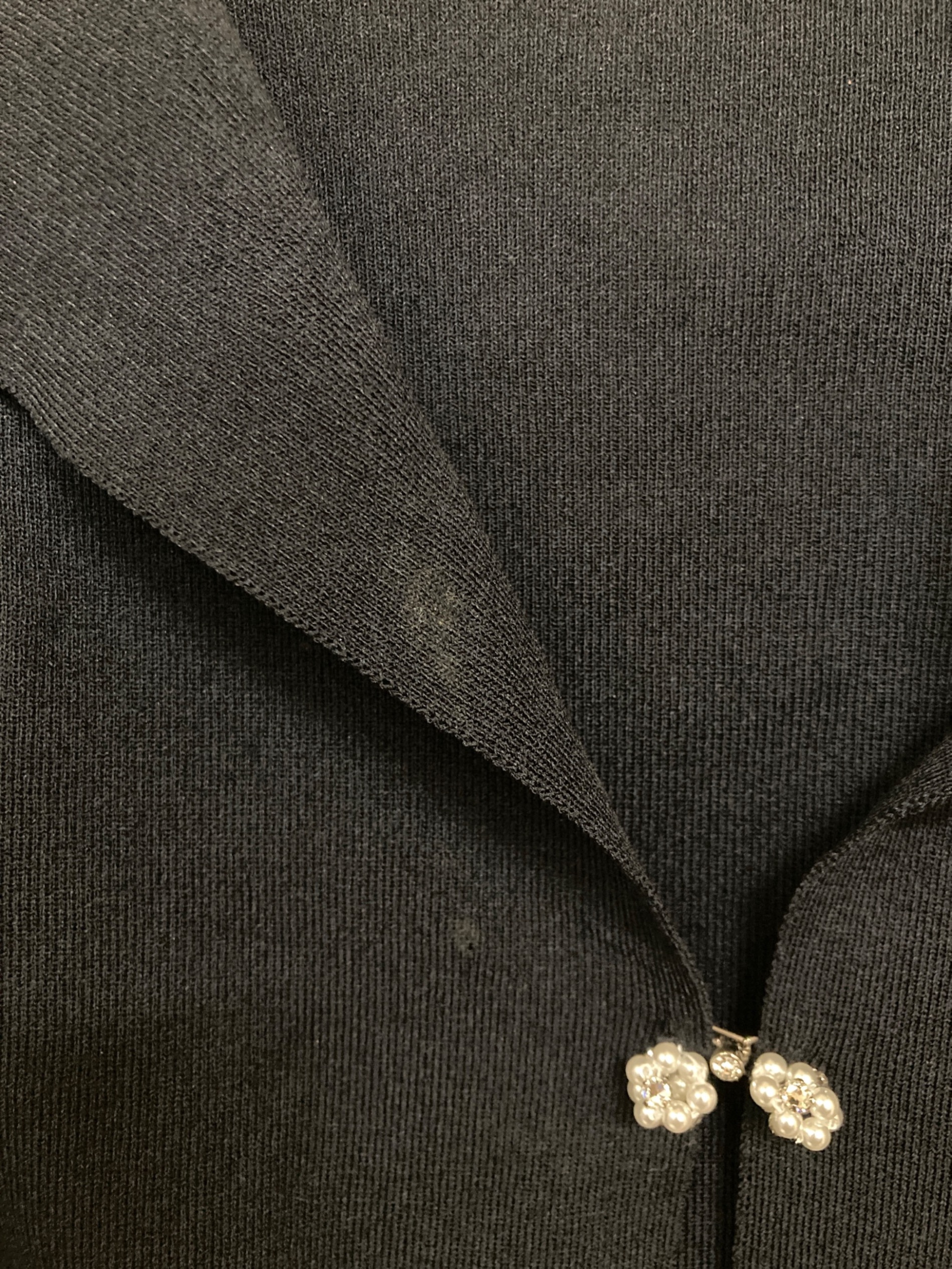 美品♡ ルネ 半袖 ニット パール カーディガン ジップアップ ビジュー M 美品♡ ルネ 半袖 ニット パール カーディガン ジップアップ ビジュー