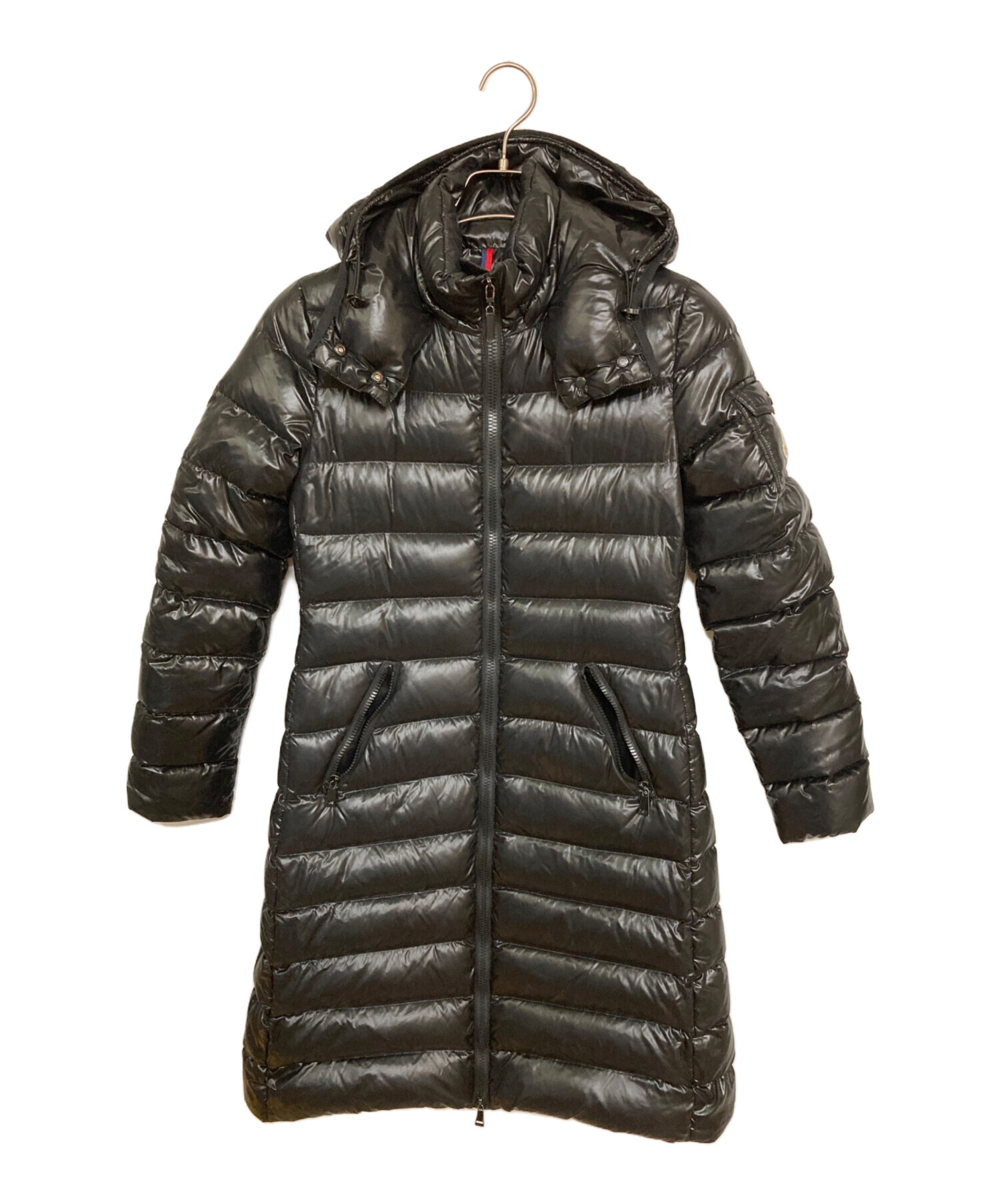 モンクレールmoka size01 ブラック Moncler モンクレール Moka ダウンコート - FARFETCH