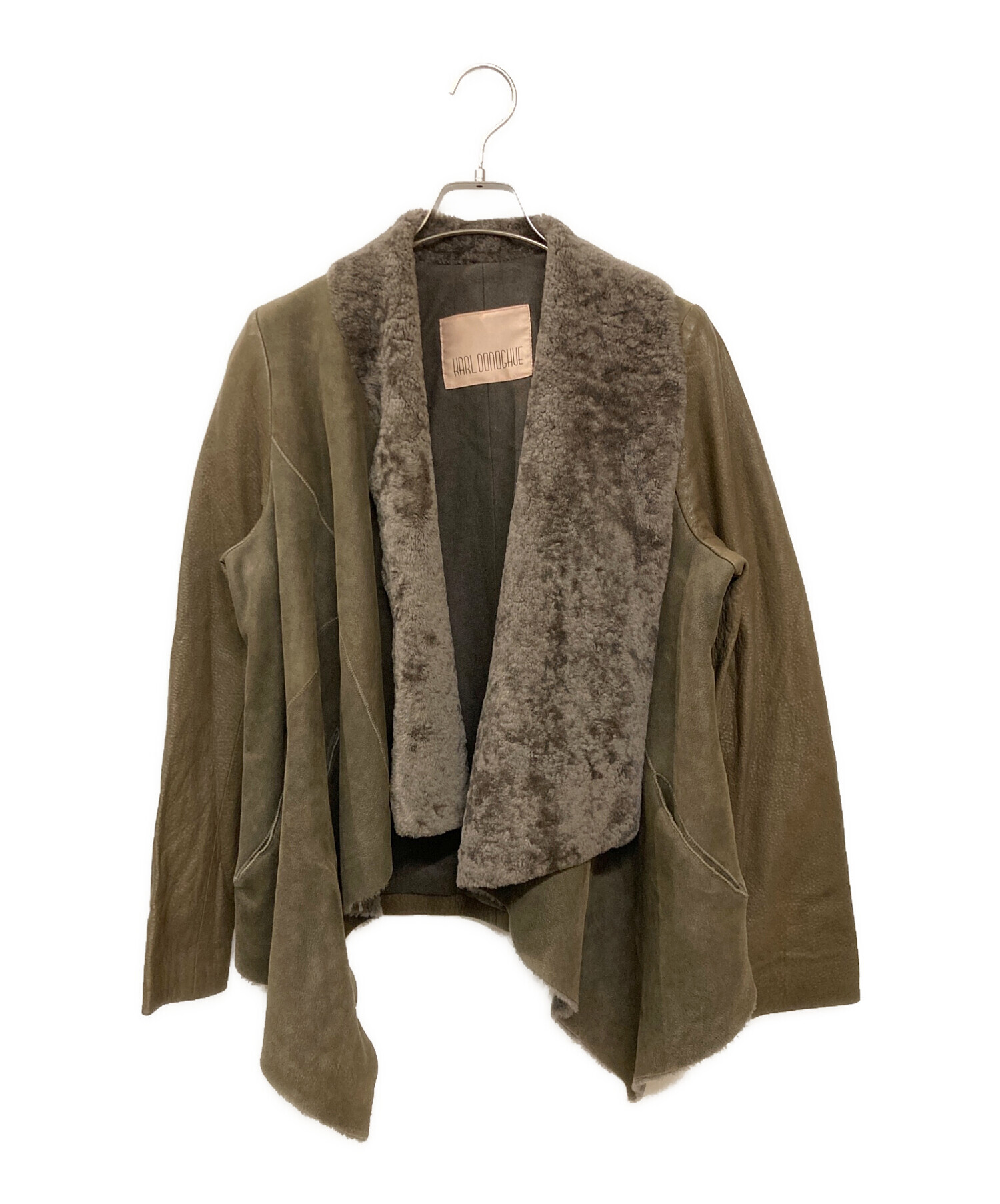 新品 カールドノヒュー　リアルムートンコート　羊革 中古・古着通販】Karl Donoghue (カールドノヒュー) デザインリアル