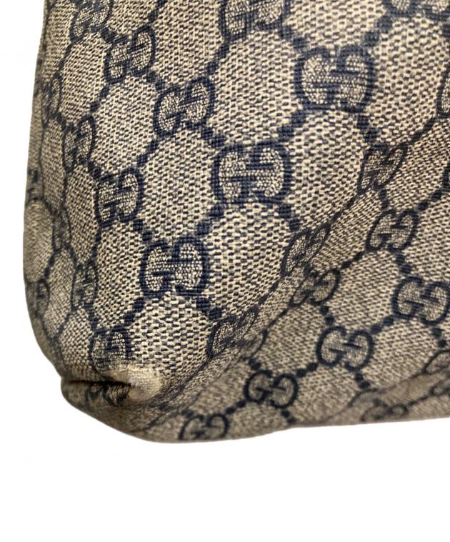 中古・古着通販】GUCCI (グッチ) GGキャンバストートバッグ グレー