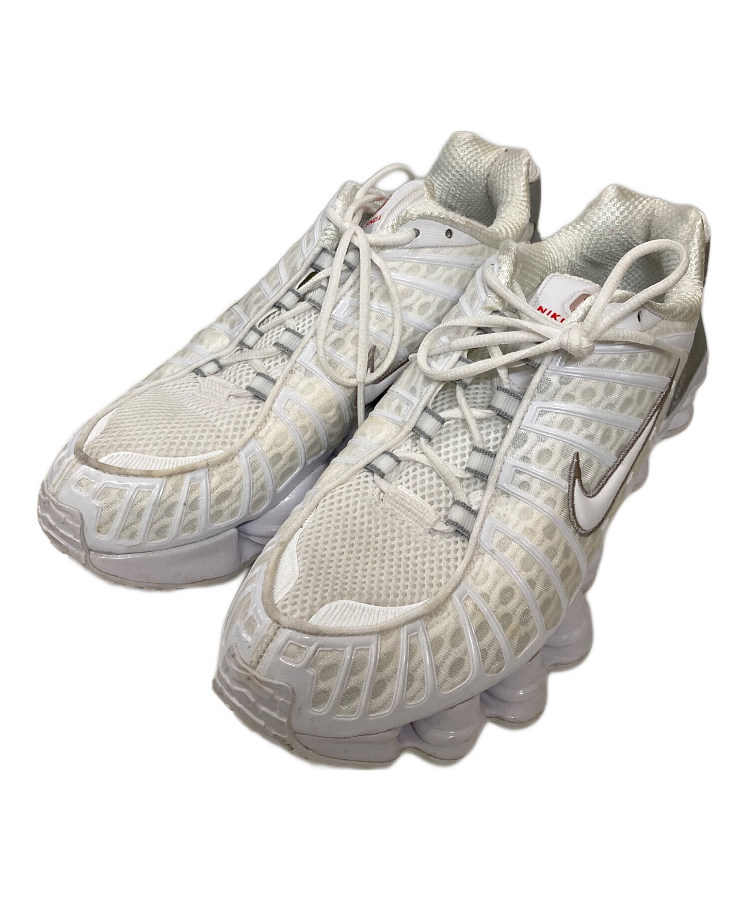 中古・古着通販】NIKE (ナイキ) SHOX TL ホワイト サイズ:26cm 