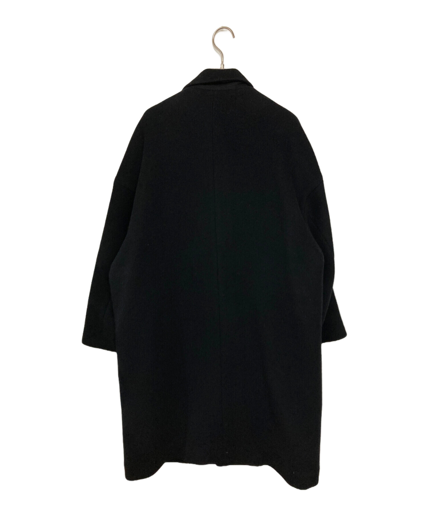 中古・古着通販】TICCA (ティッカ) シングル テントコート ブラック