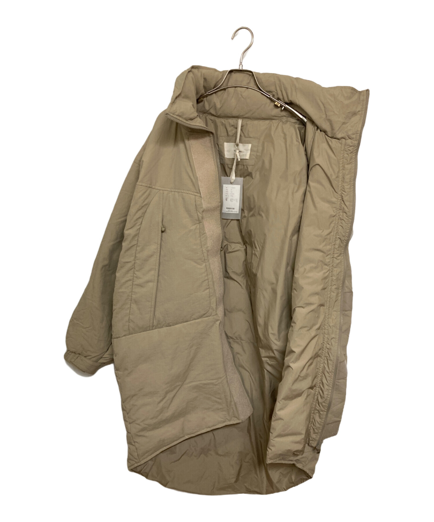中古・古着通販】TODAYFUL (トゥデイフル) Monster Down Coat ベージュ