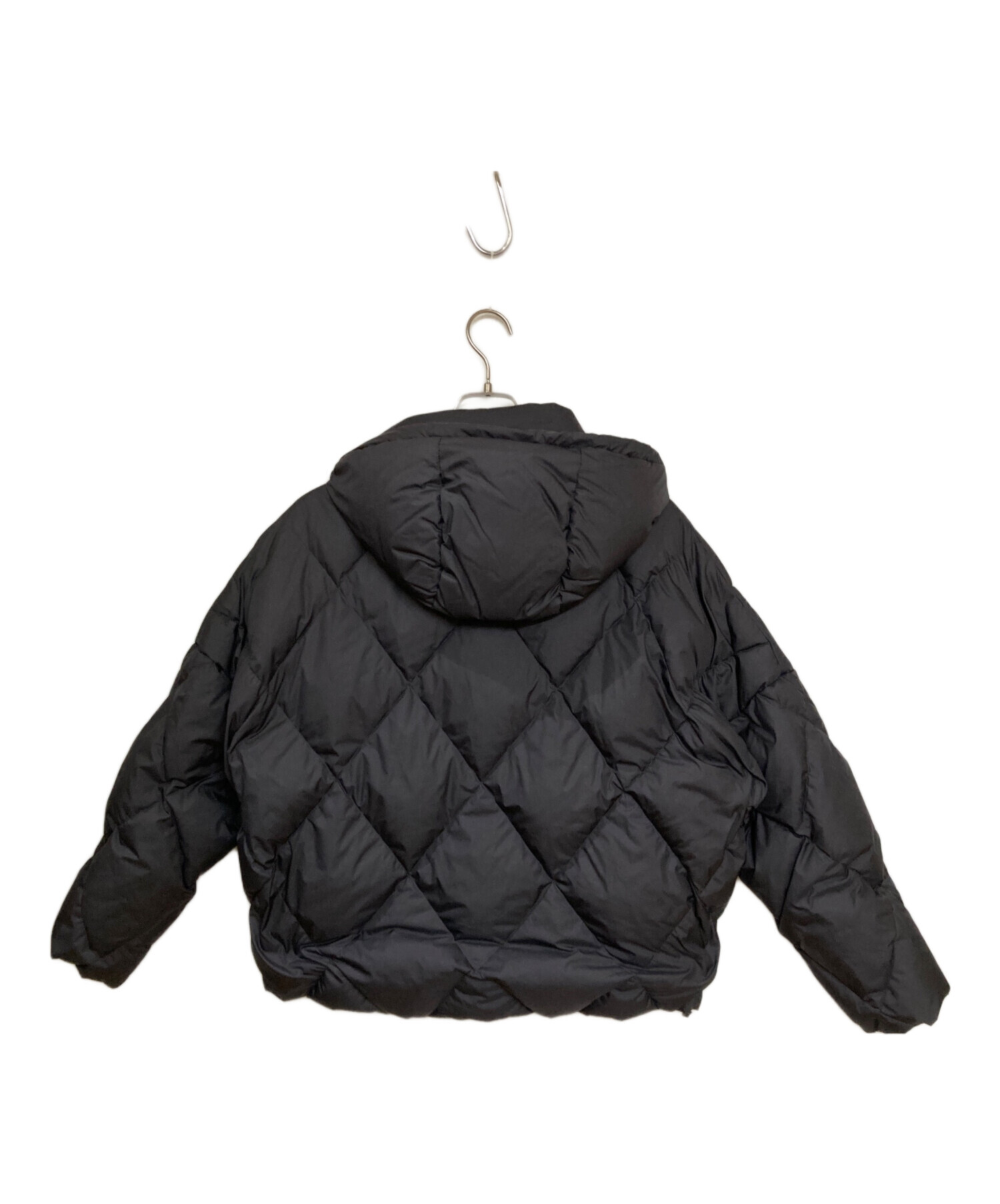 中古・古着通販】IENA (イエナ) カポック混ダウンフーディ ブラック