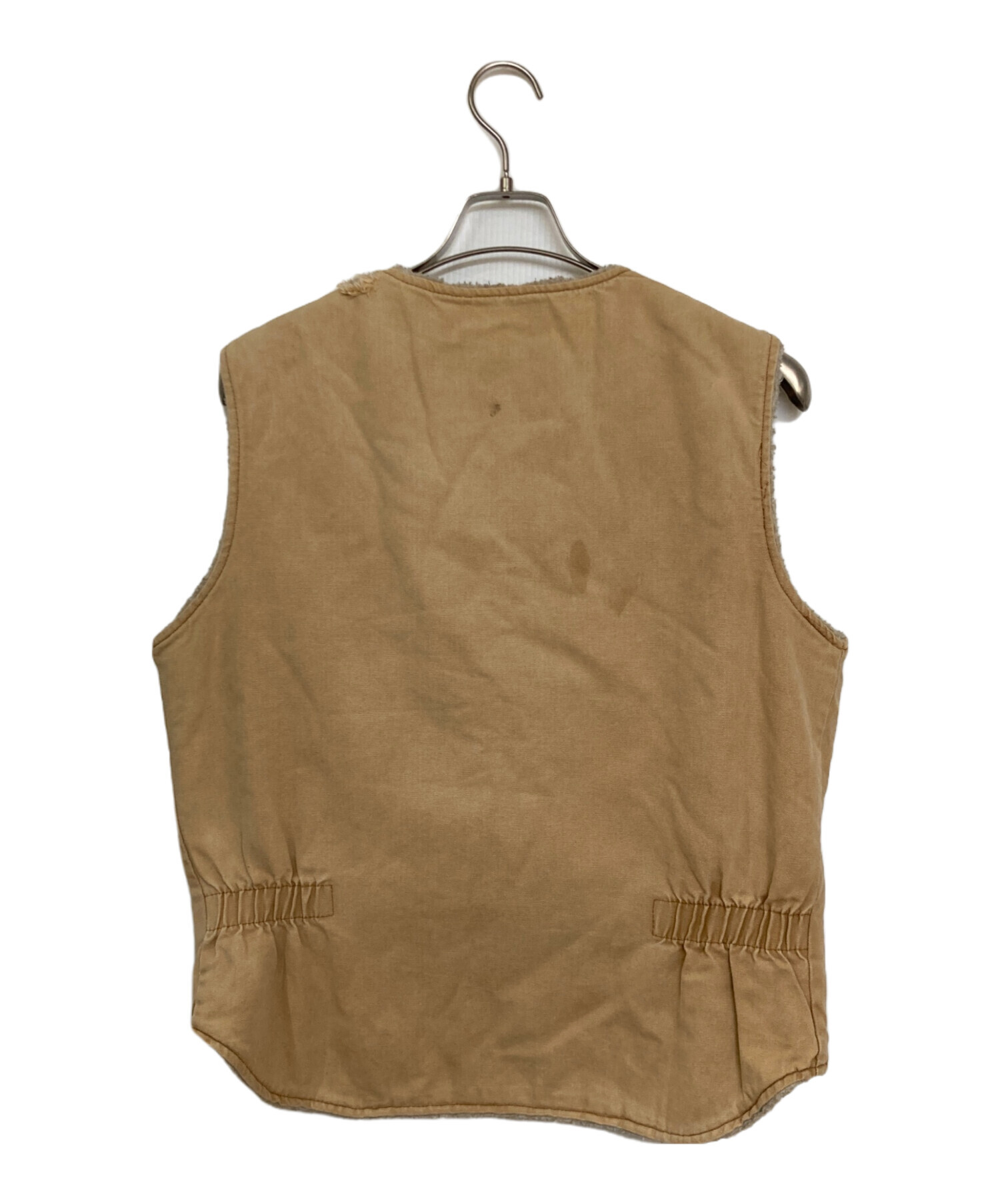 00sヴィンテージUSA古着 walls ダック地 肉厚ベスト ベージュXL 中古・古着通販】Walls (ウォールズ) ダック地ベスト ベージュ サイズ