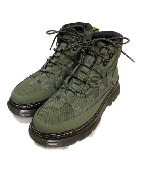 Dr. Martens グリーン ミリタリーブーツ 中古・古着通販】Dr.Martens (ドクターマーチン) Boury ミリタリー