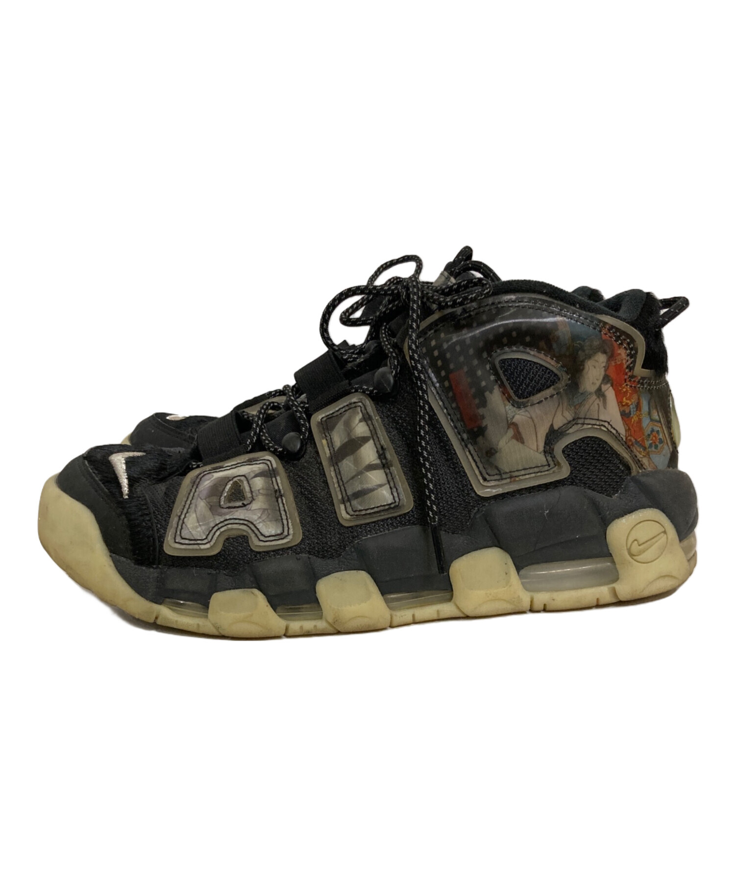 NIKE AIR MORE UPTEMPO '96 歌川国芳 浮世絵 中古・古着通販】NIKE (ナイキ) 歌川国芳 浮世絵AIR MORE UPTEMPO 96