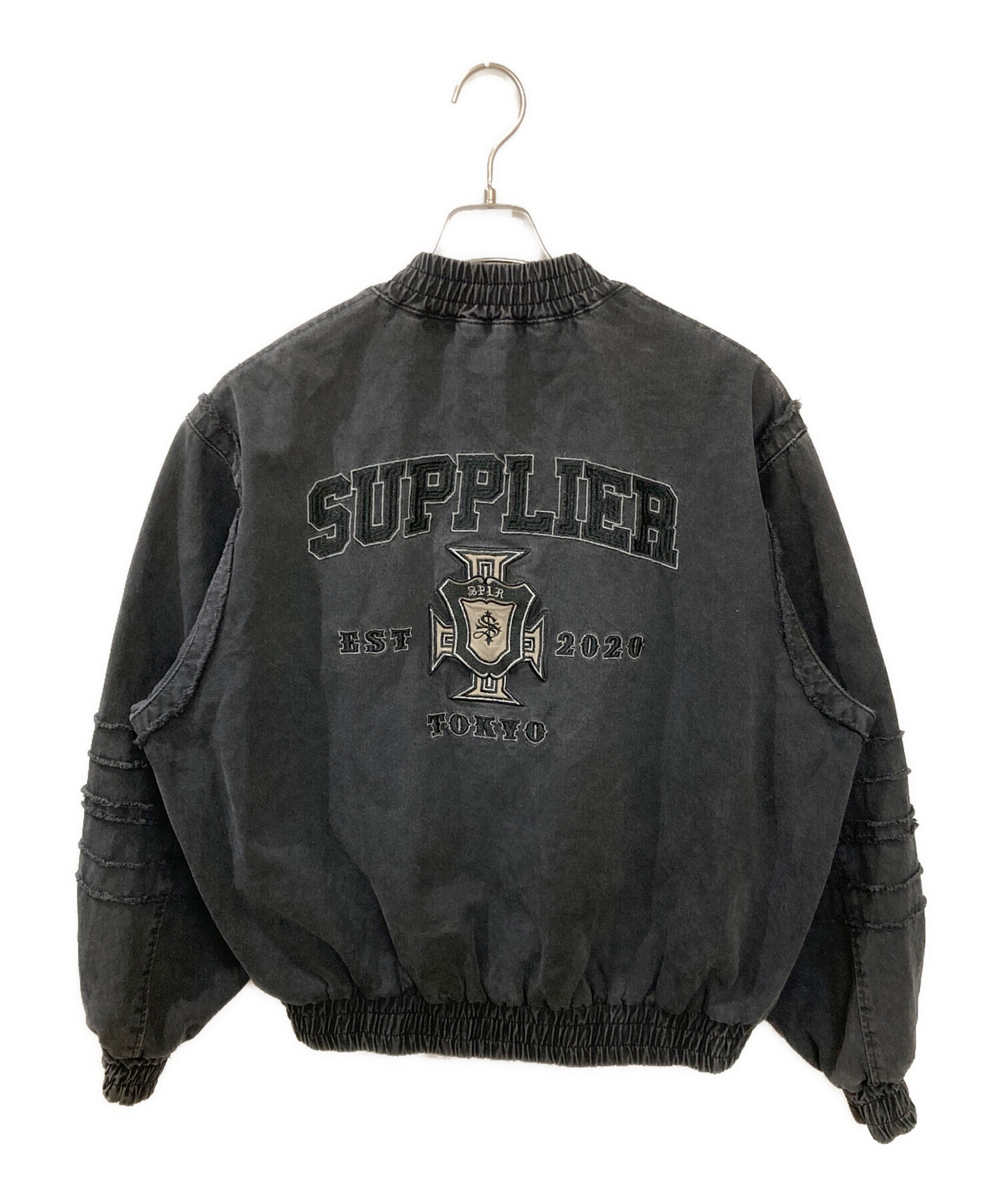 中古・古着通販】SUPPLIER (サプライヤー) 刺繍デニムブルゾン 
