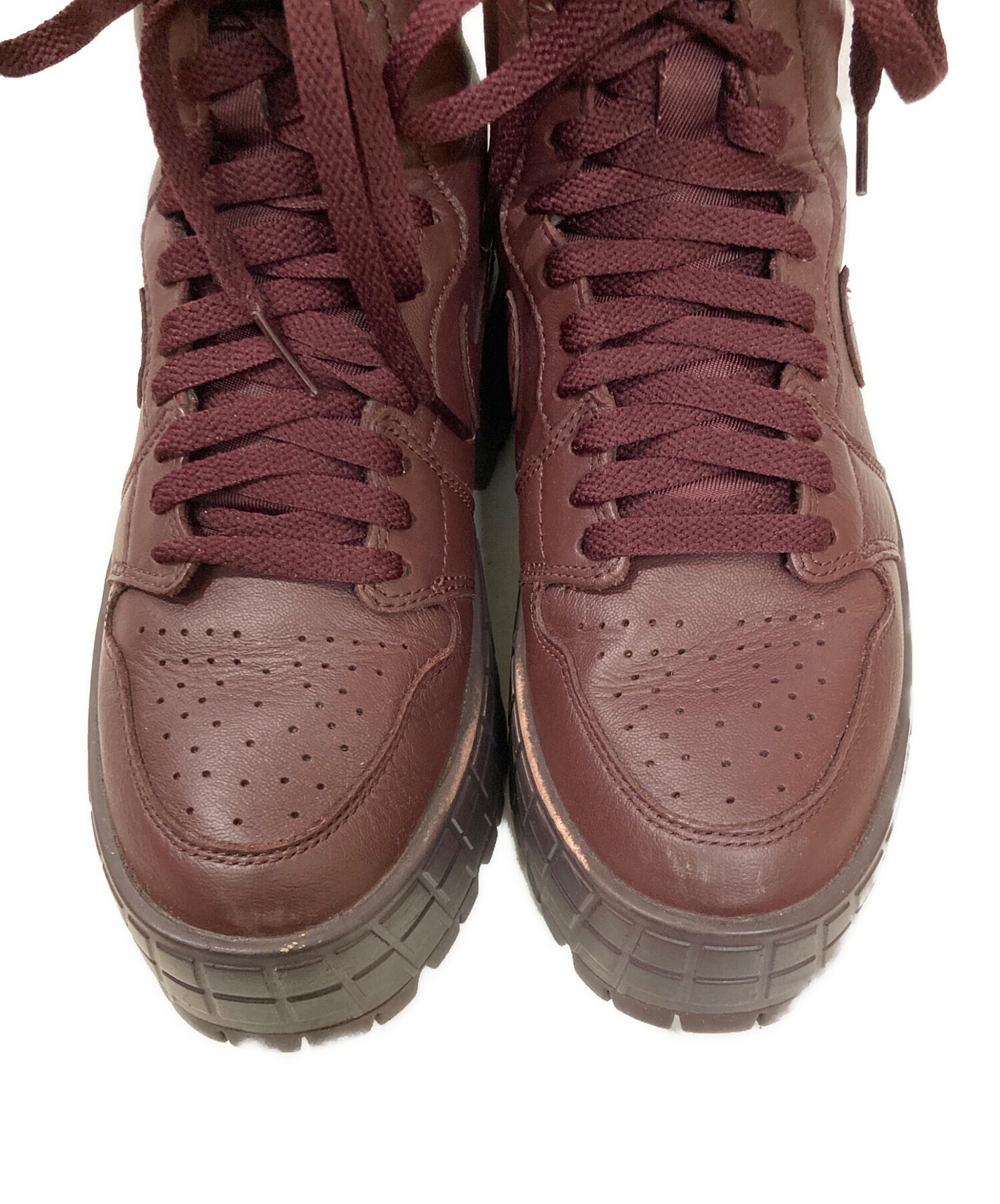 中古・古着通販】NIKE (ナイキ) WMNS AIR JORDAN 1 BROOKLYN ボルドー