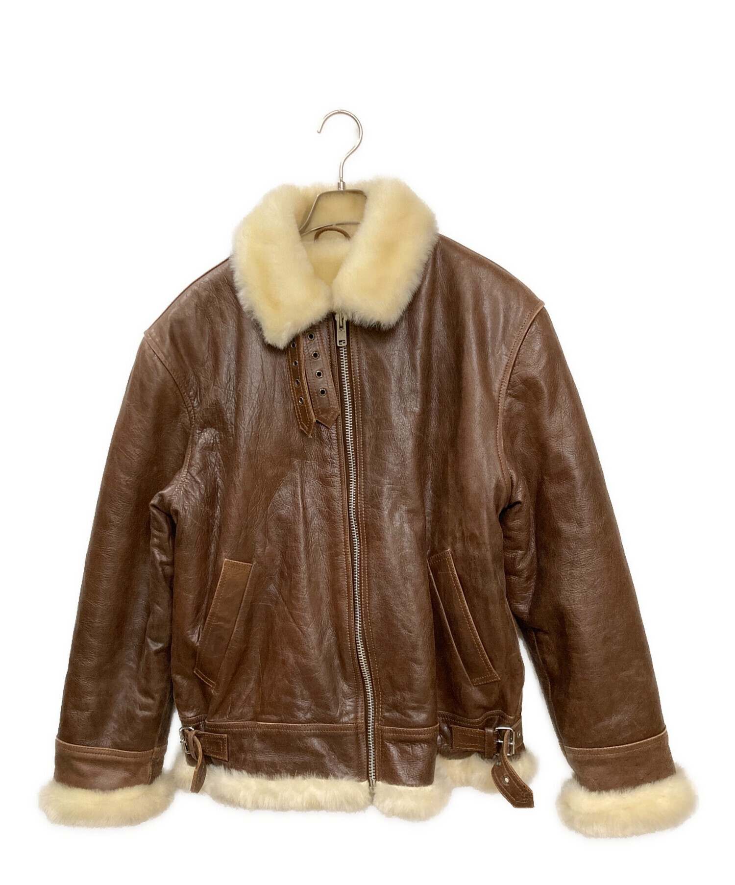 中古・古着通販】HORN WORKS (ホーンワークス) B-3レザージャケット