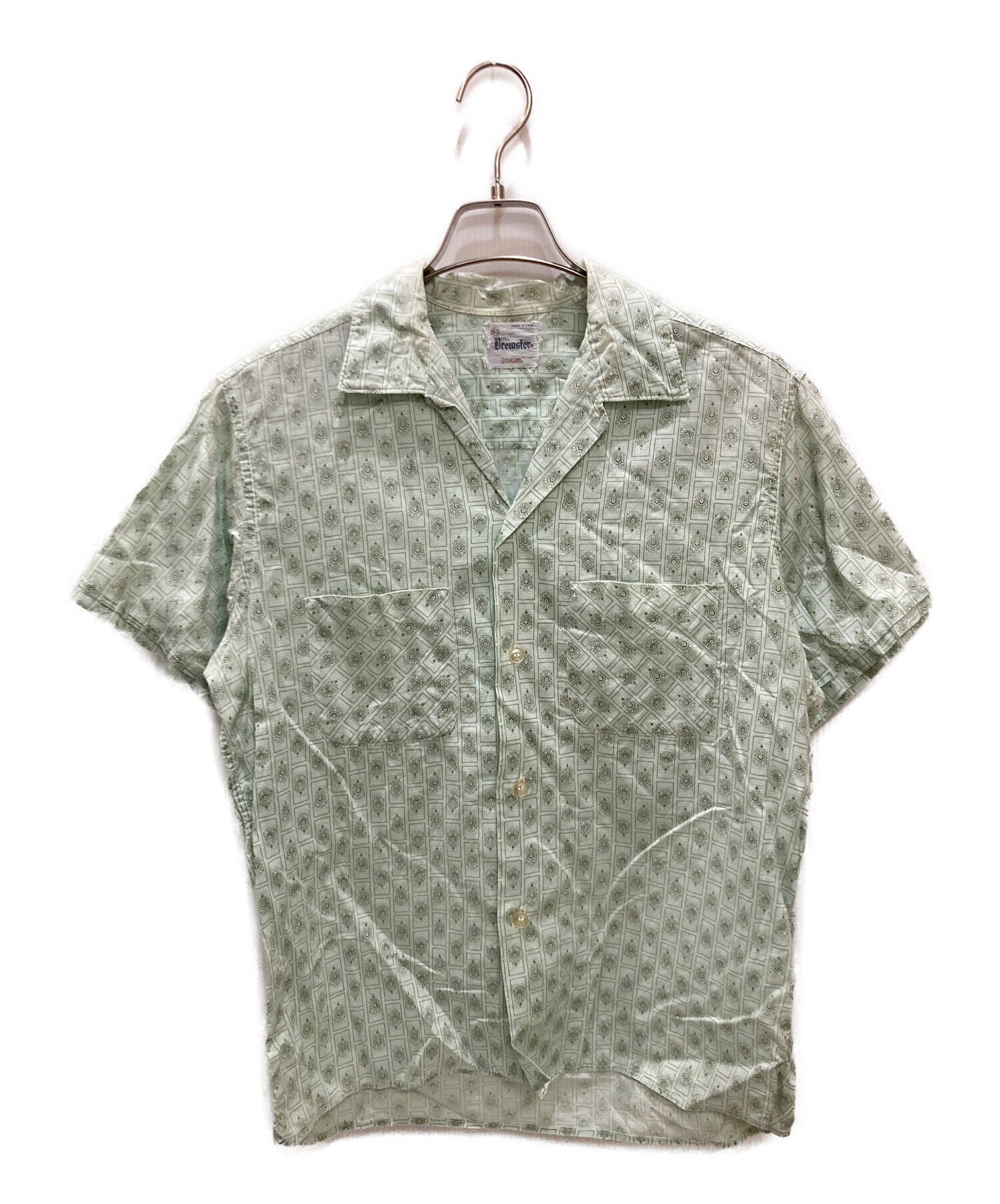 中古・古着通販】Brewster (ブリュスター) ヴィンテージ半袖オープン 