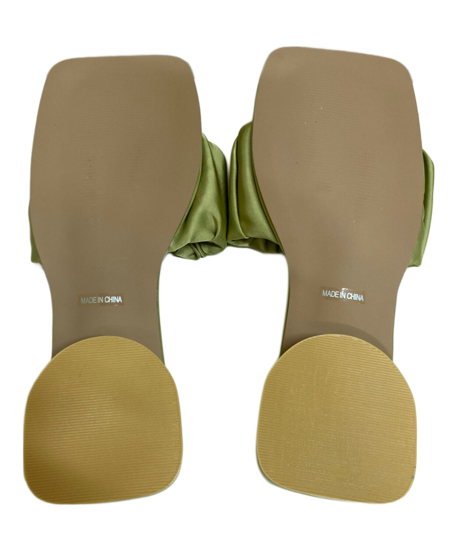 未使用✨TODAYFUL ミュール 38 ブラウン サテン 中古・古着通販】TODAYFUL (トゥデイフル) Satin Gather Sandals