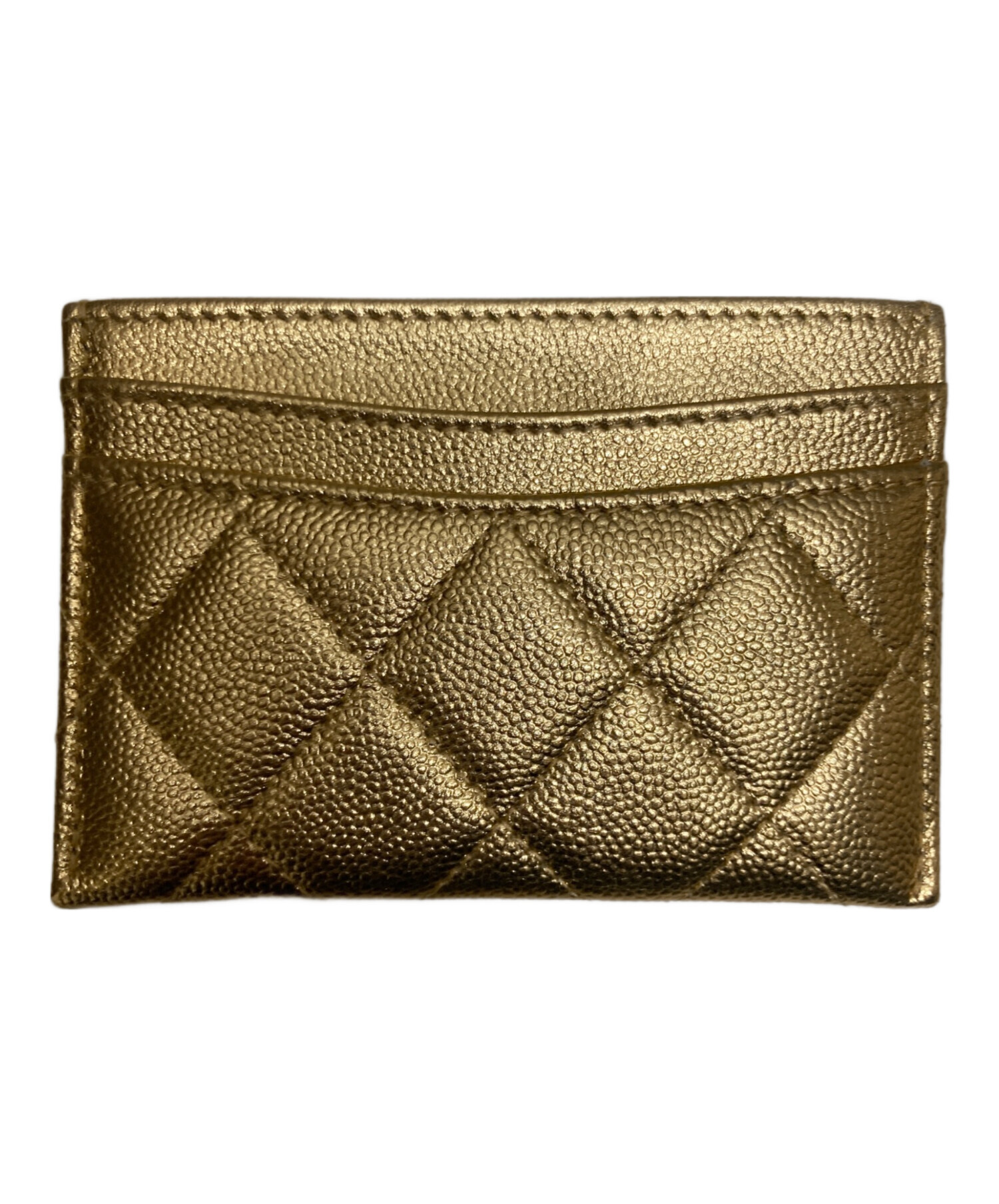 中古・古着通販】CHANEL (シャネル) キャビアスキン クラシックカード