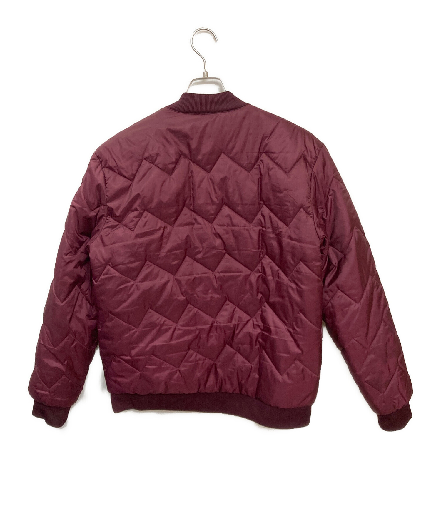 中古・古着通販】adidas (アディダス) キルティングジャケット レッド 