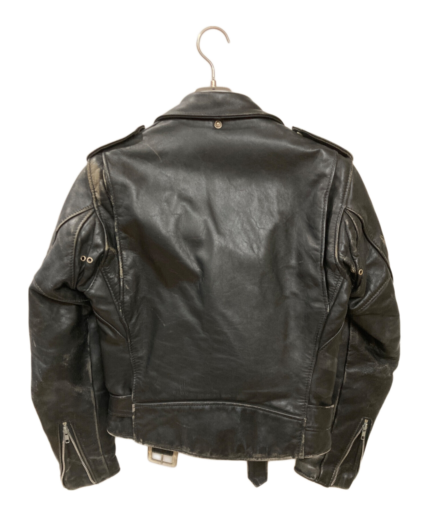 中古・古着通販】Schott (ショット) 古着ダブルライダースジャケット