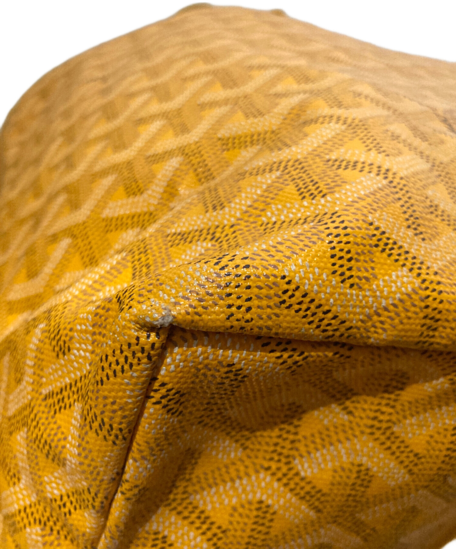 中古・古着通販】GOYARD (ゴヤール) トートバッグ イエロー｜ブランド
