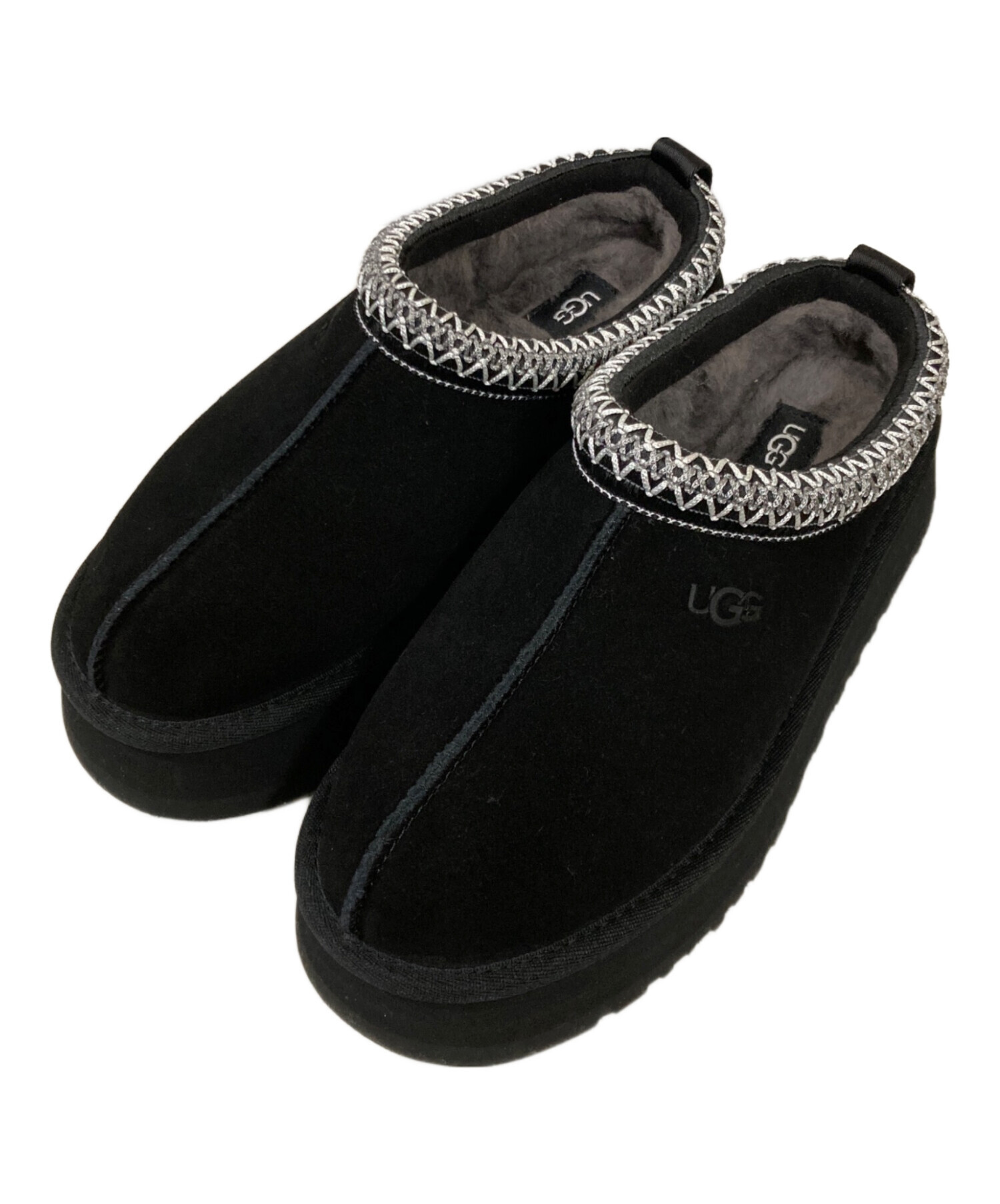 中古・古着通販】UGG (アグ) TAZZ/スリッポン ブラック サイズ:24cm