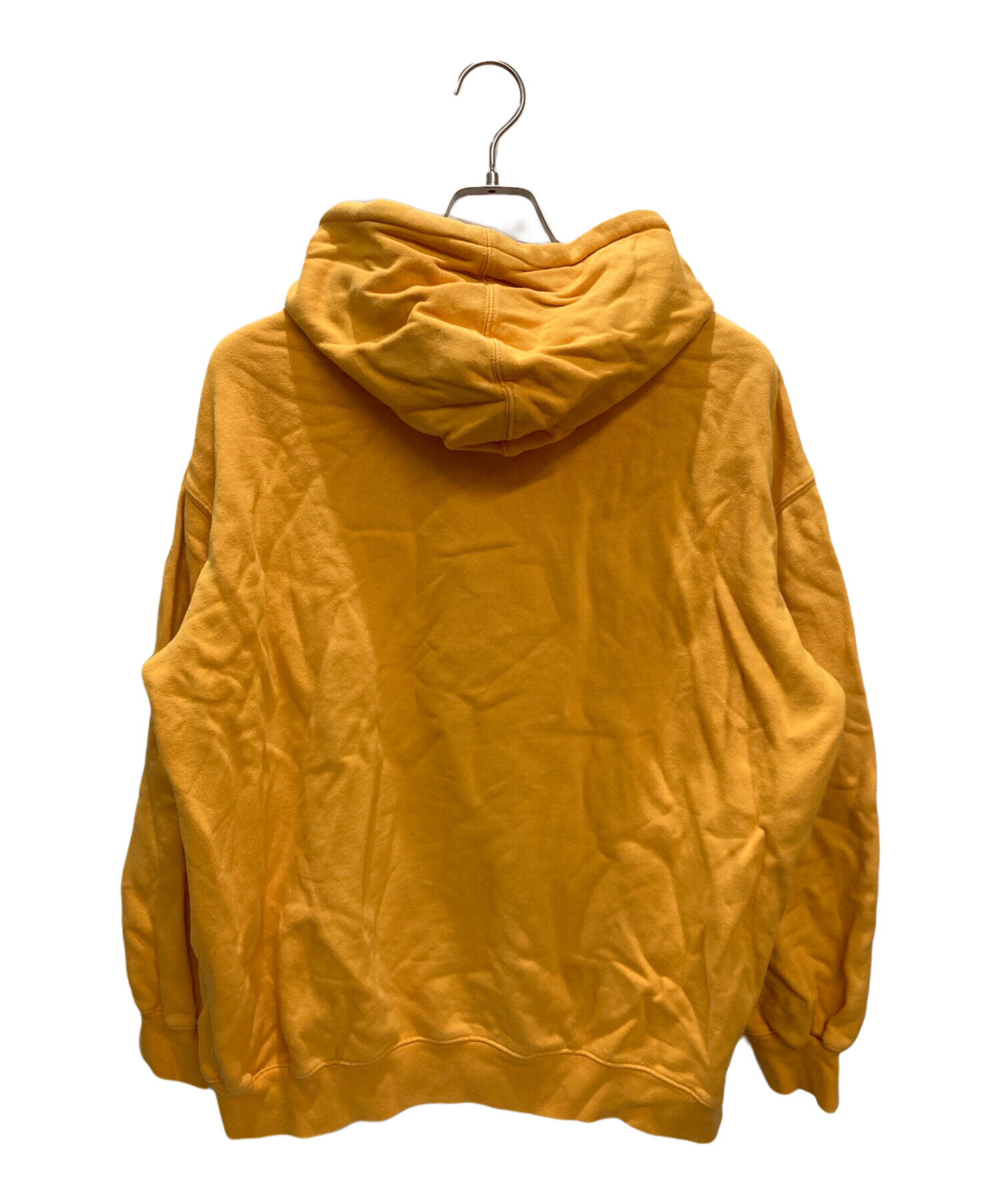中古｜Stussy イエローパーカー XL 中古・古着通販】stussy (ステューシー) プルオーバーパーカー