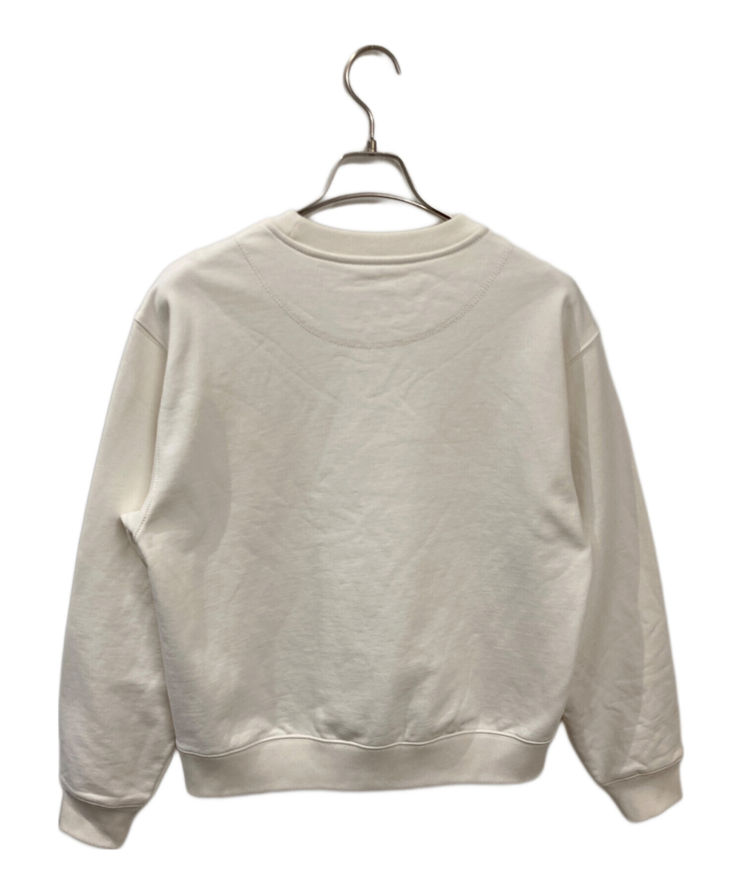 中古・古着通販】COACH (コーチ) ロゴクルーネックスウェット ホワイト