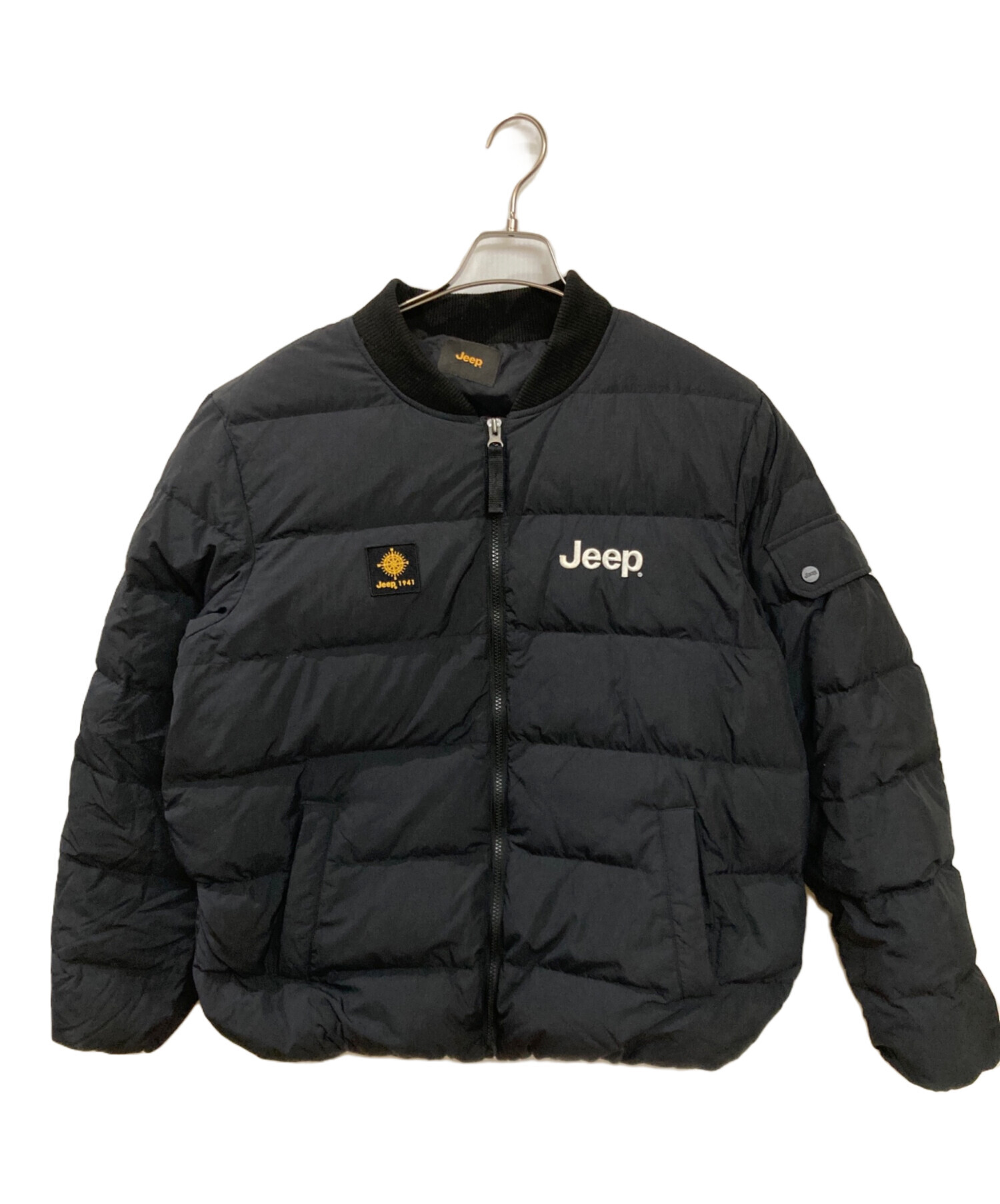 中古・古着通販】JEEP (ジープ) ダウンジャケット ブラック サイズ:XL