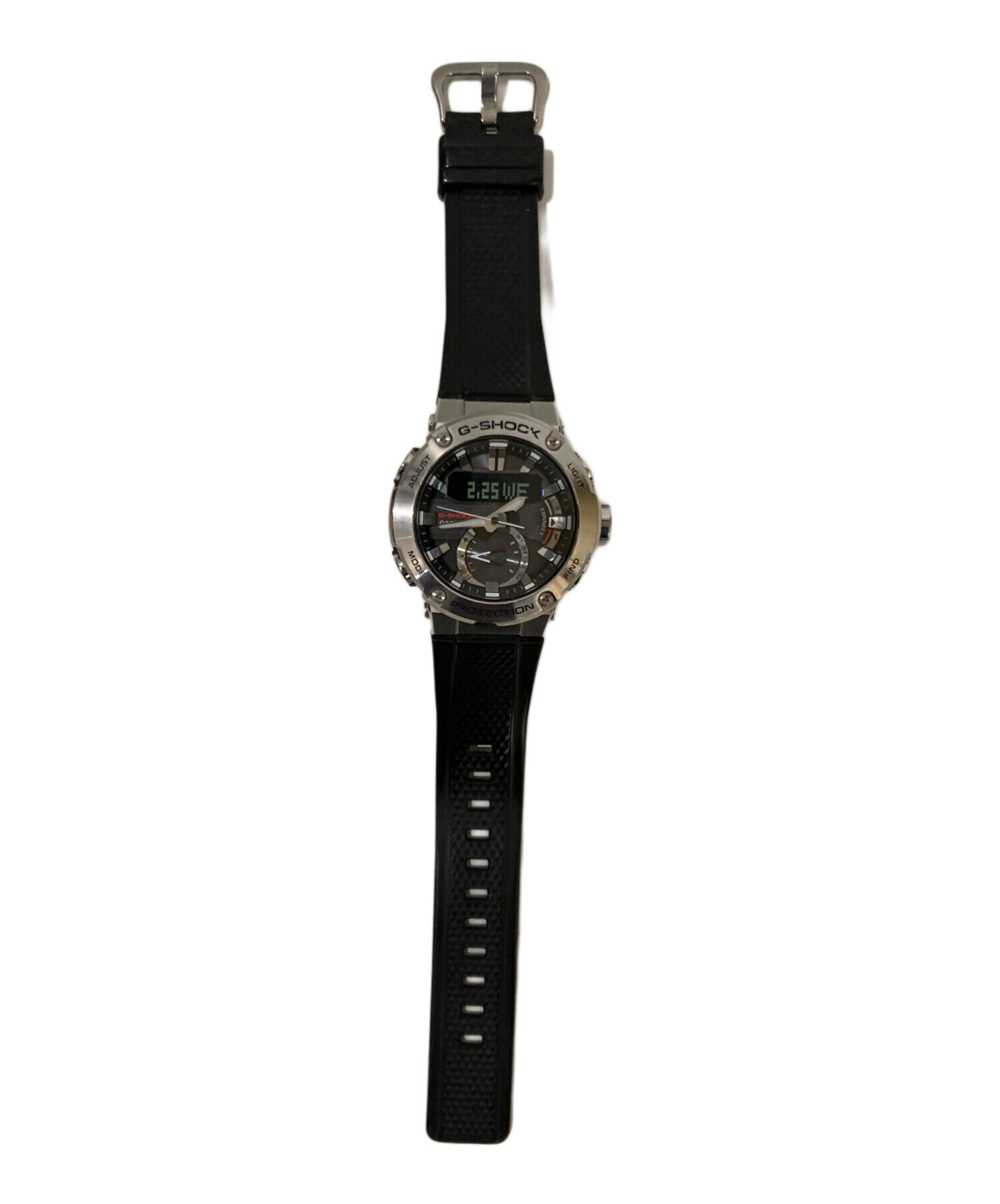 中古・古着通販】CASIO (カシオ) G-STEELリストウォッチ ブラック