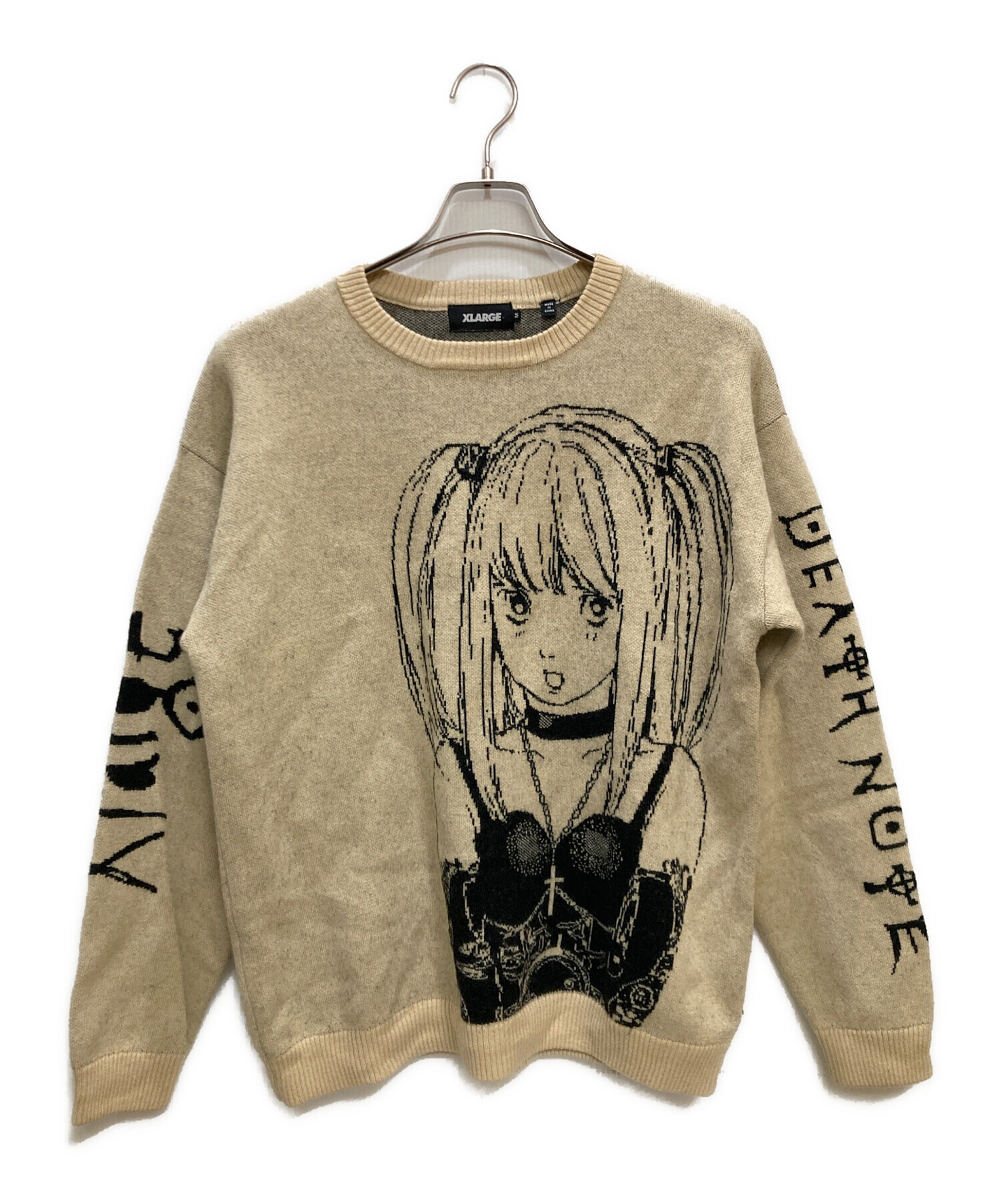 DEATHNOTE 長袖古着 中古・古着通販】X-LARGE (エクストララージ) XLARGE×DEATHNOTE MISA