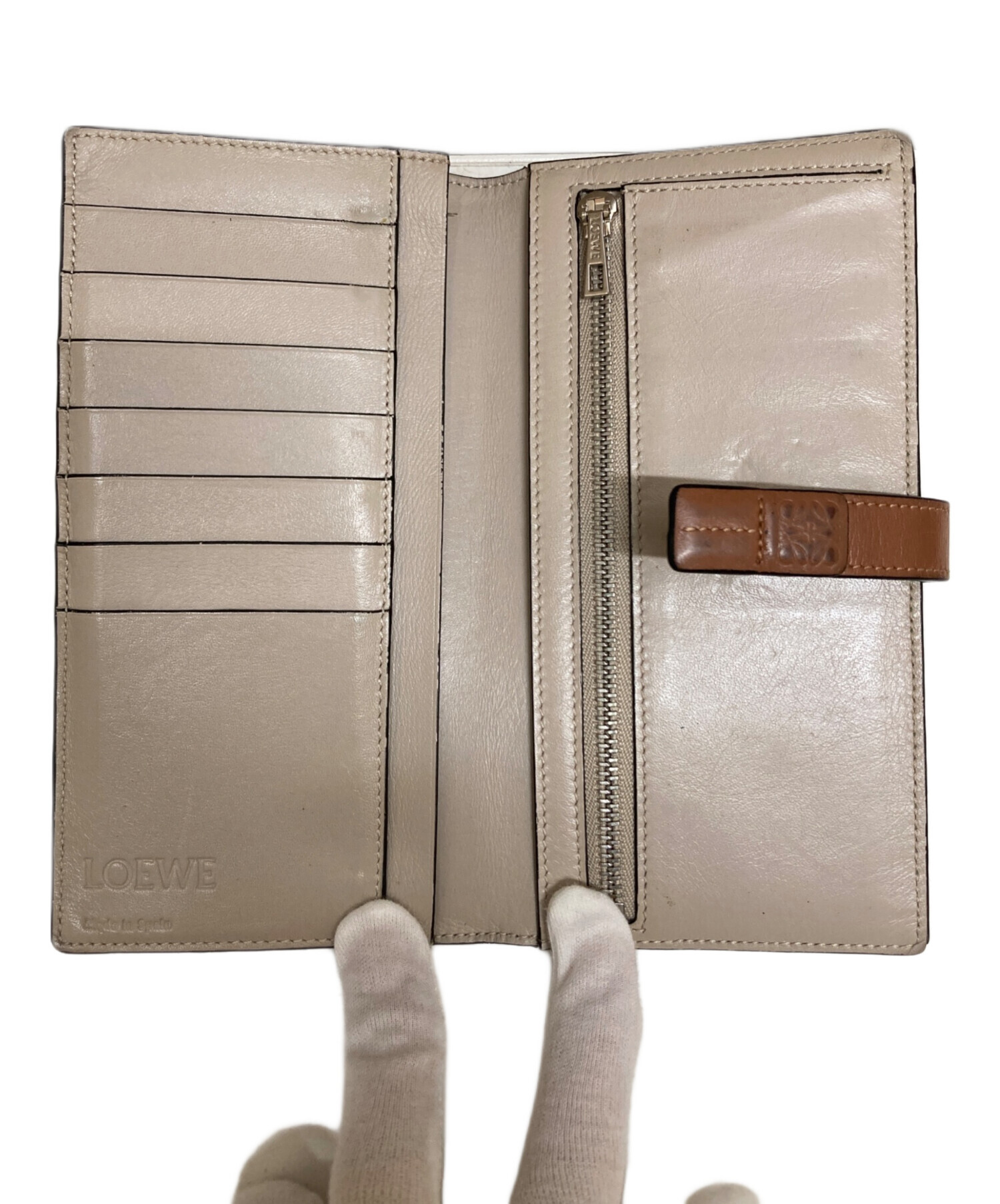 中古・古着通販】LOEWE (ロエベ) バーティカルウォレット ラージ 