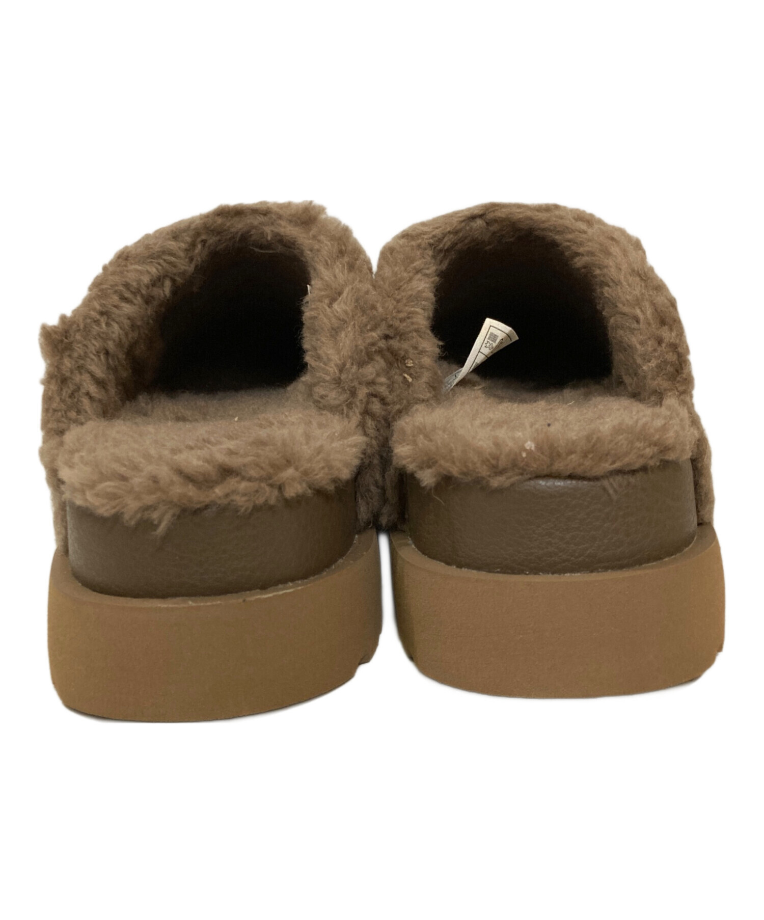 中古・古着通販】UGG (アグ) Fuzz Sugar Slide ブラウン サイズ:24cm