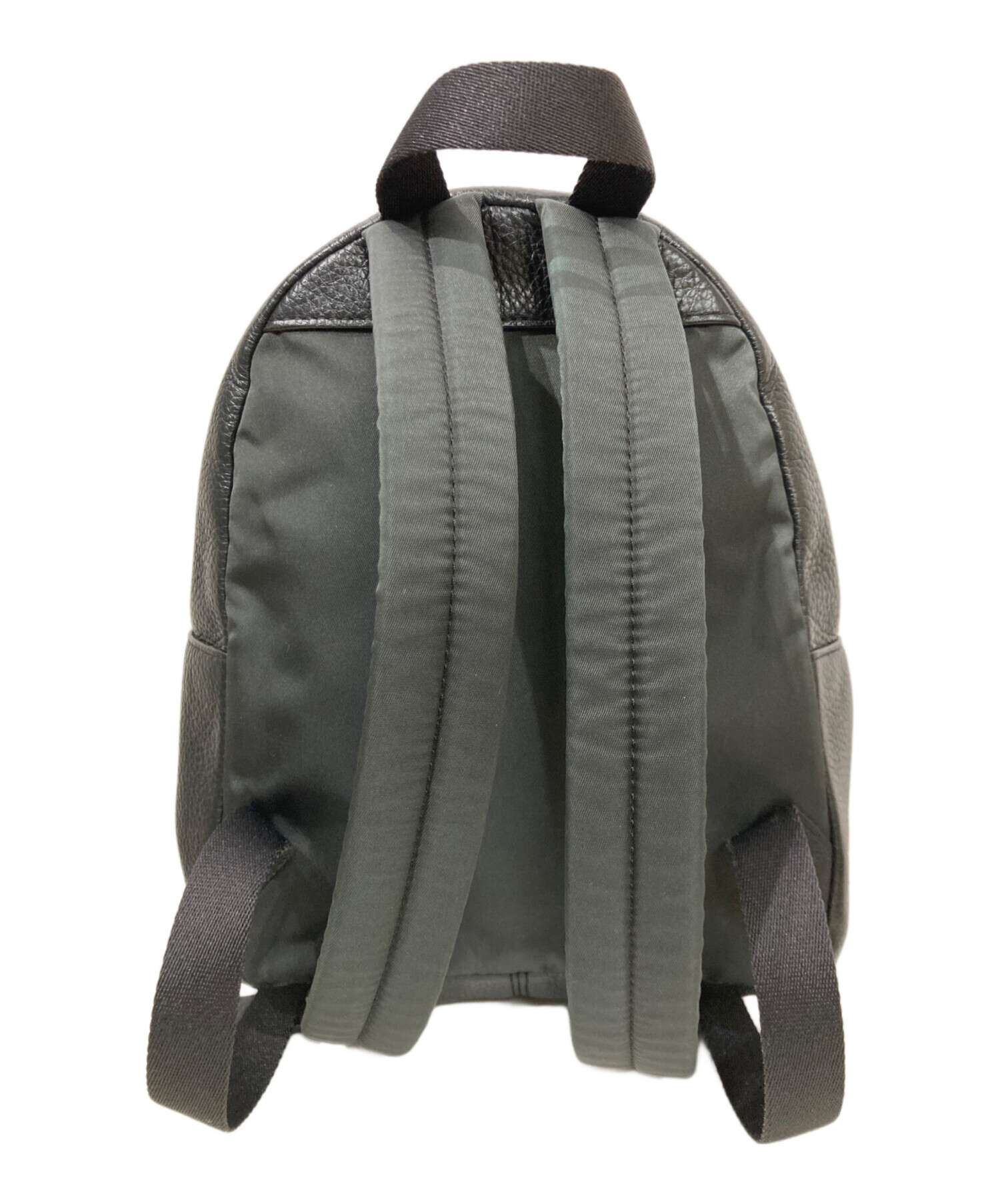 中古・古着通販】COACH (コーチ) レザーミニバックパック ブラック