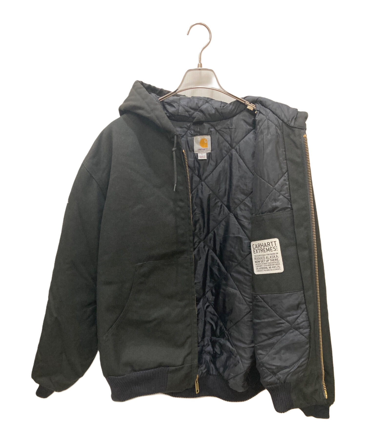 中古・古着通販】CarHartt (カーハート) アクティブジャケト ブラック