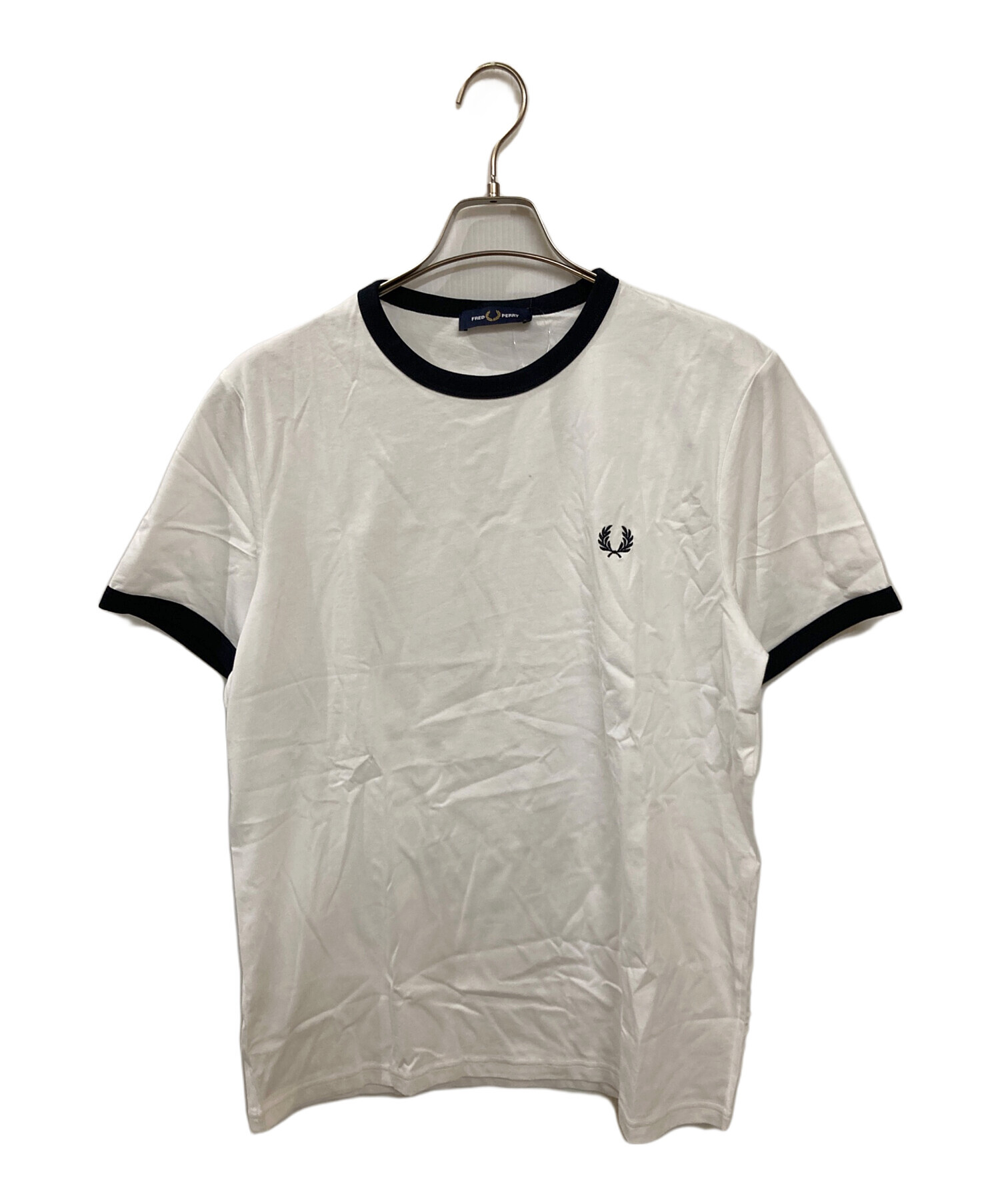 中古・古着通販】FRED PERRY (フレッドペリー) 刺繍リンガーTシャツ