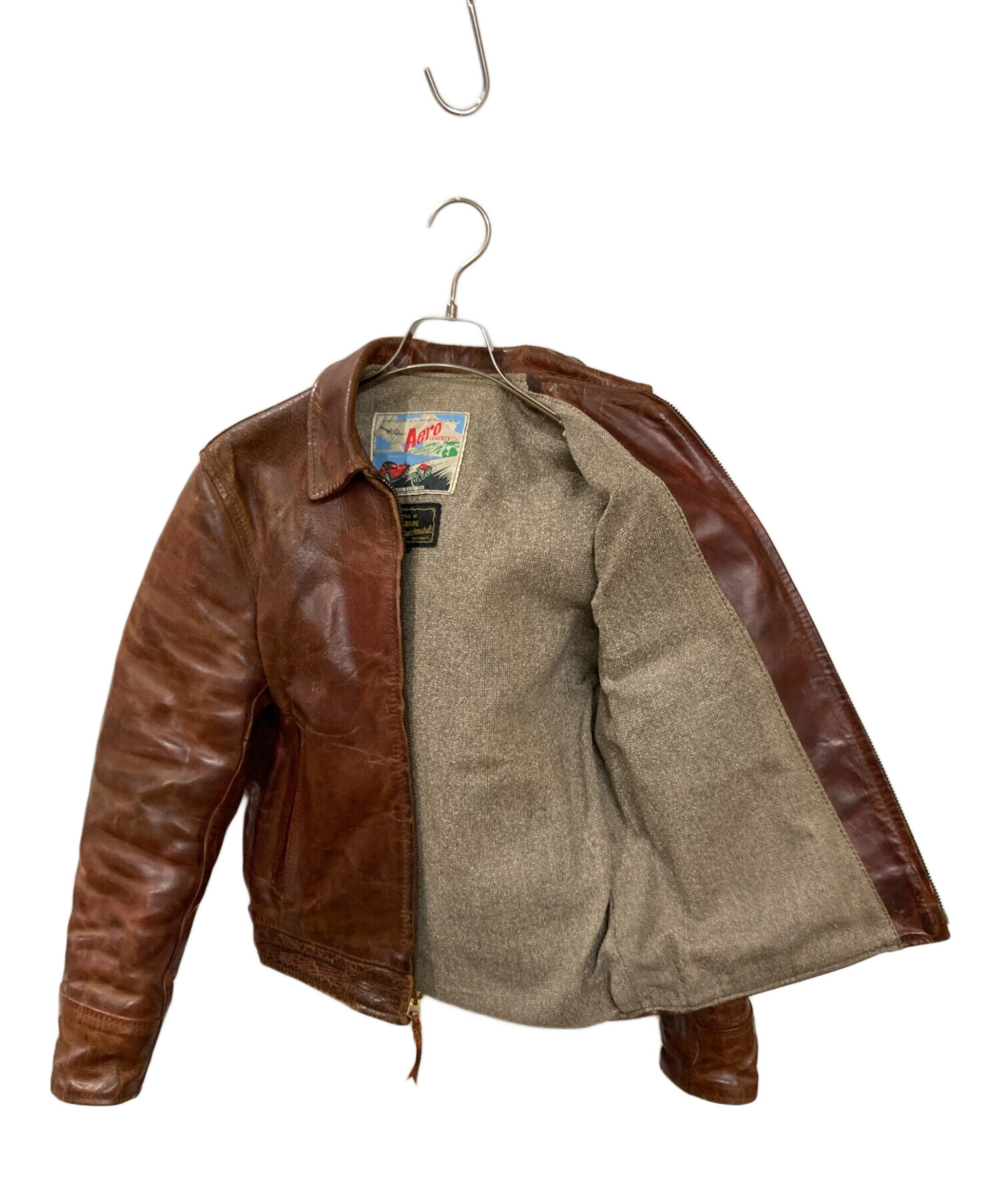 中古・古着通販】Aero LEATHER (エアロレザー) ホースハイドシングル
