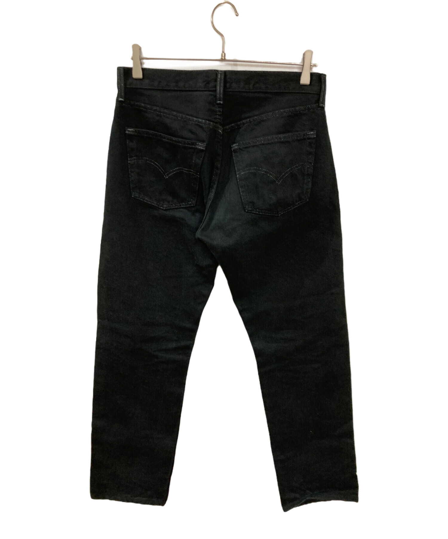 中古・古着通販】LEVI'S (リーバイス) 501後染めデニムパンツ ブラック