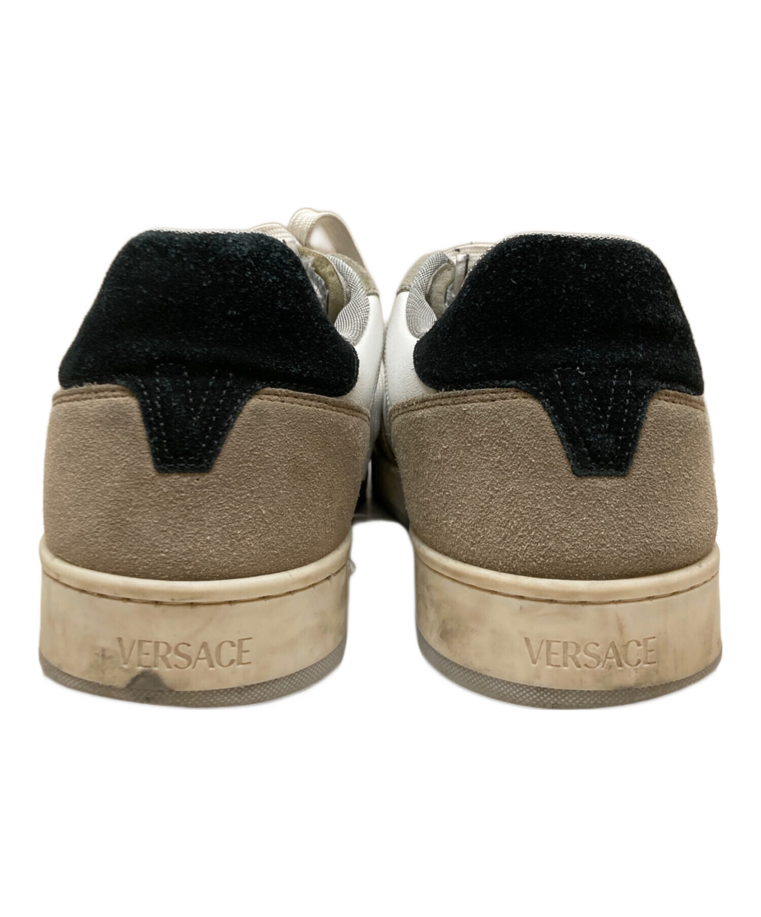 中古・古着通販】VERSACE (ヴェルサーチェ) Medusa Logo Suede Leather 
