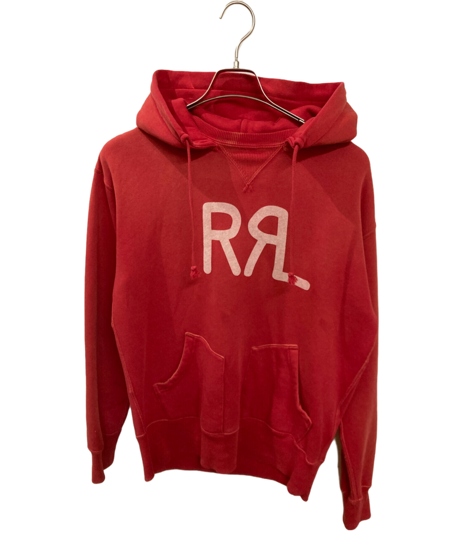 『RRL』ダブルアールエル 赤 パーカー RRL - RRL ダブルアールエル パーカー ヴィンテージ加工の通販 by 脳汁