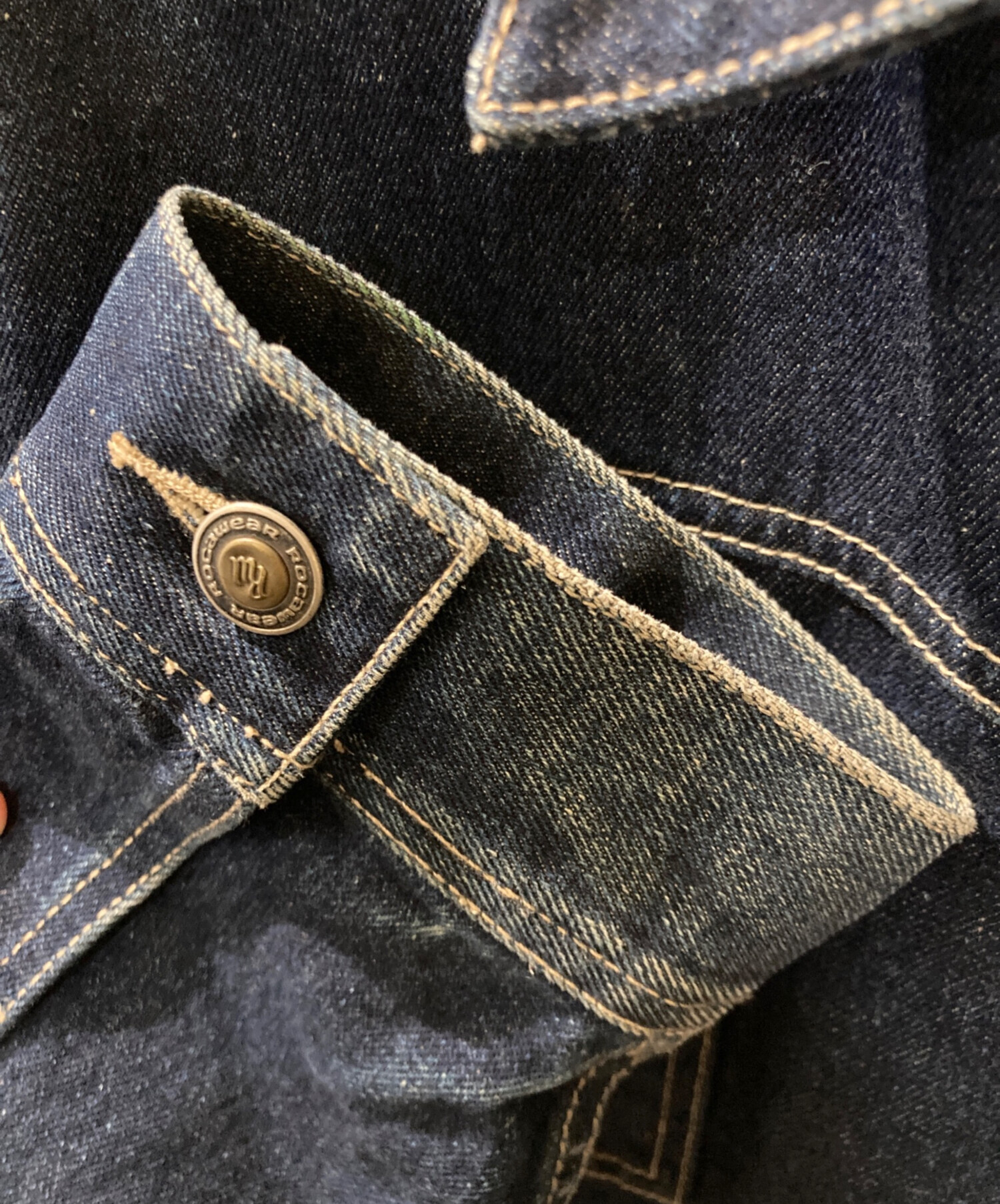 中古・古着通販】ROCA WEAR (ロカウェア) 古着バックプリントデニム