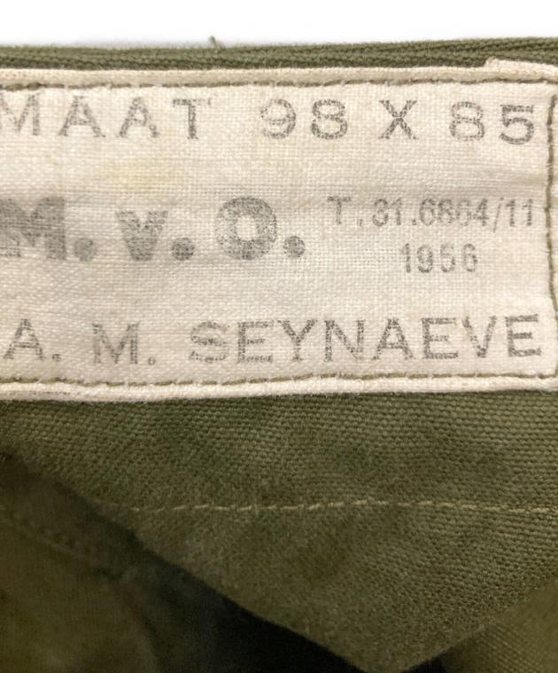 50s オランダ軍 実物 M.V.O ダブルフェイス 98×85 50s Dutch Army Double Face Field Pants オランダ軍 ダブルフェイス