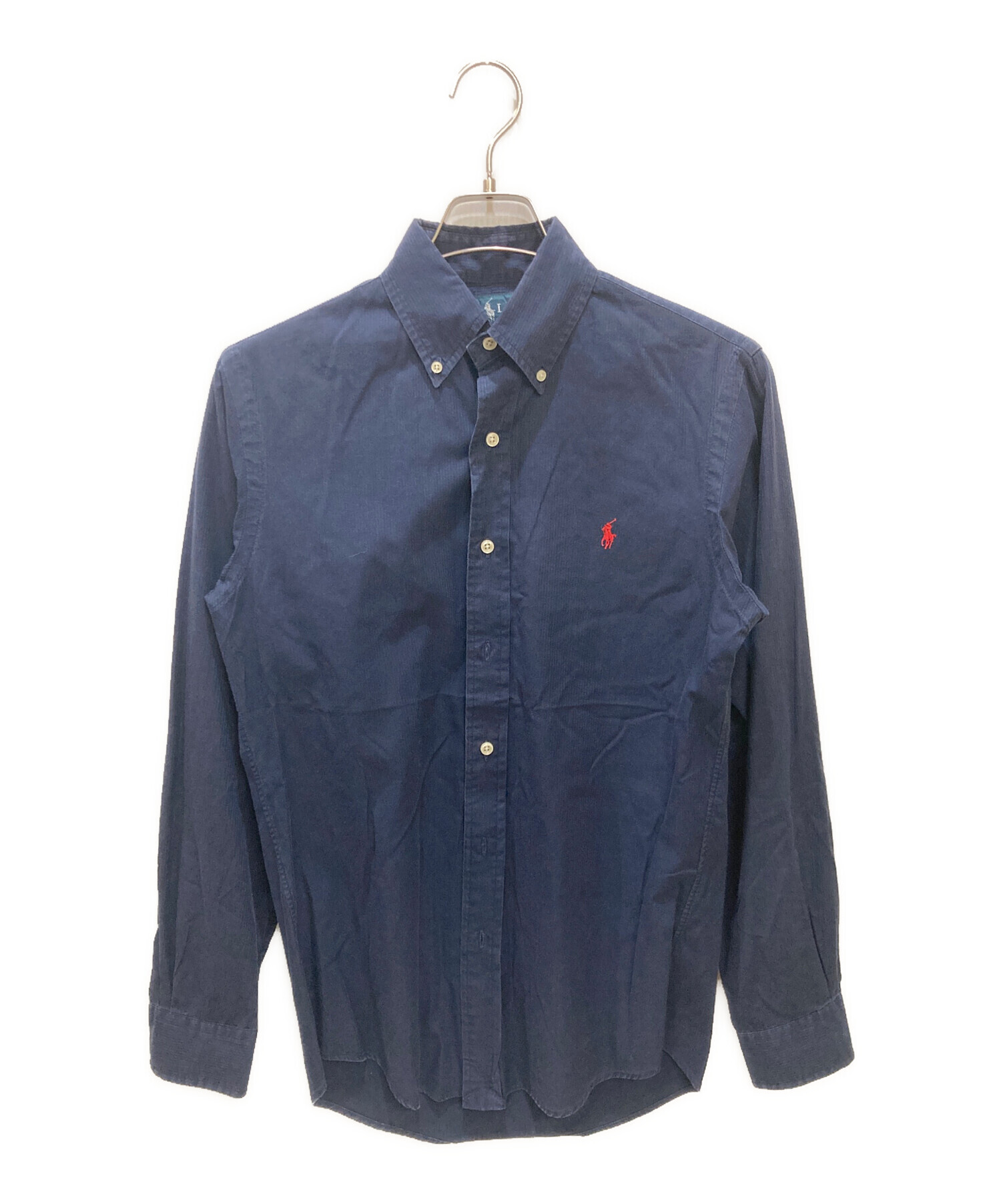 Ralph Lauren 長袖シャツ ネイビー ストライプ 中古・古着通販】RALPH LAUREN (ラルフローレン) シャドーストライプ