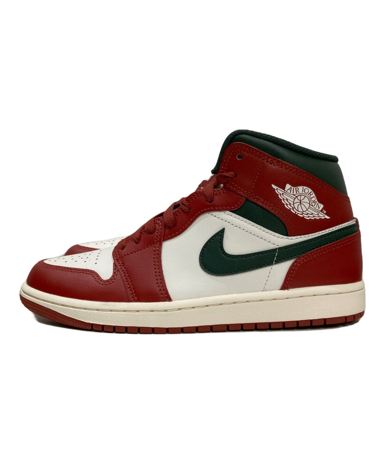 中古・古着通販】NIKE (ナイキ) Air Jordan 1 Mid レッド サイズ:26.5 