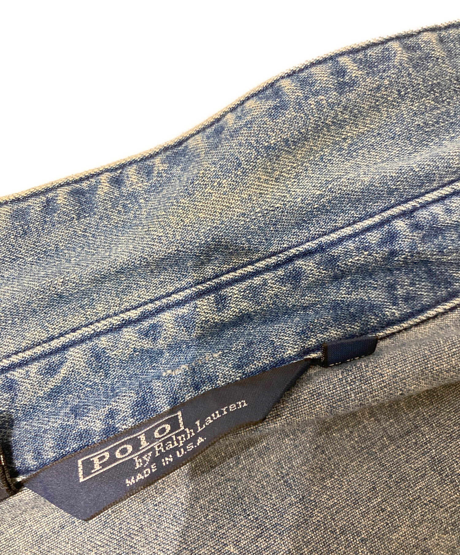 POLO RALPH LAUREN デニム スイングトップ（XL）インディゴ ラルフ 