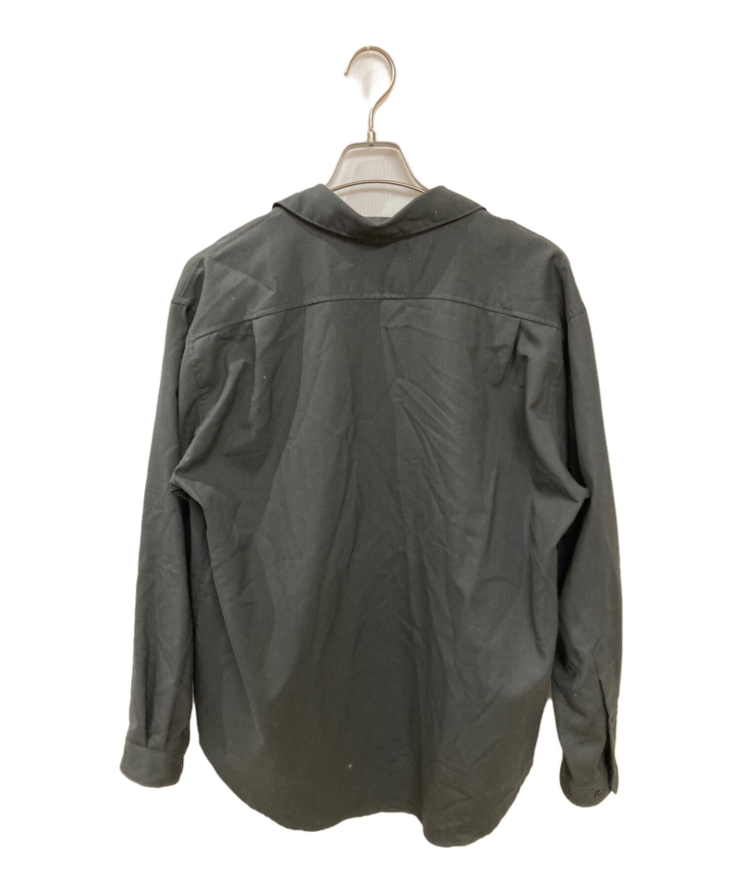 中古・古着通販】MARKA (マーカ) ウールスキッパーシャツ グレー