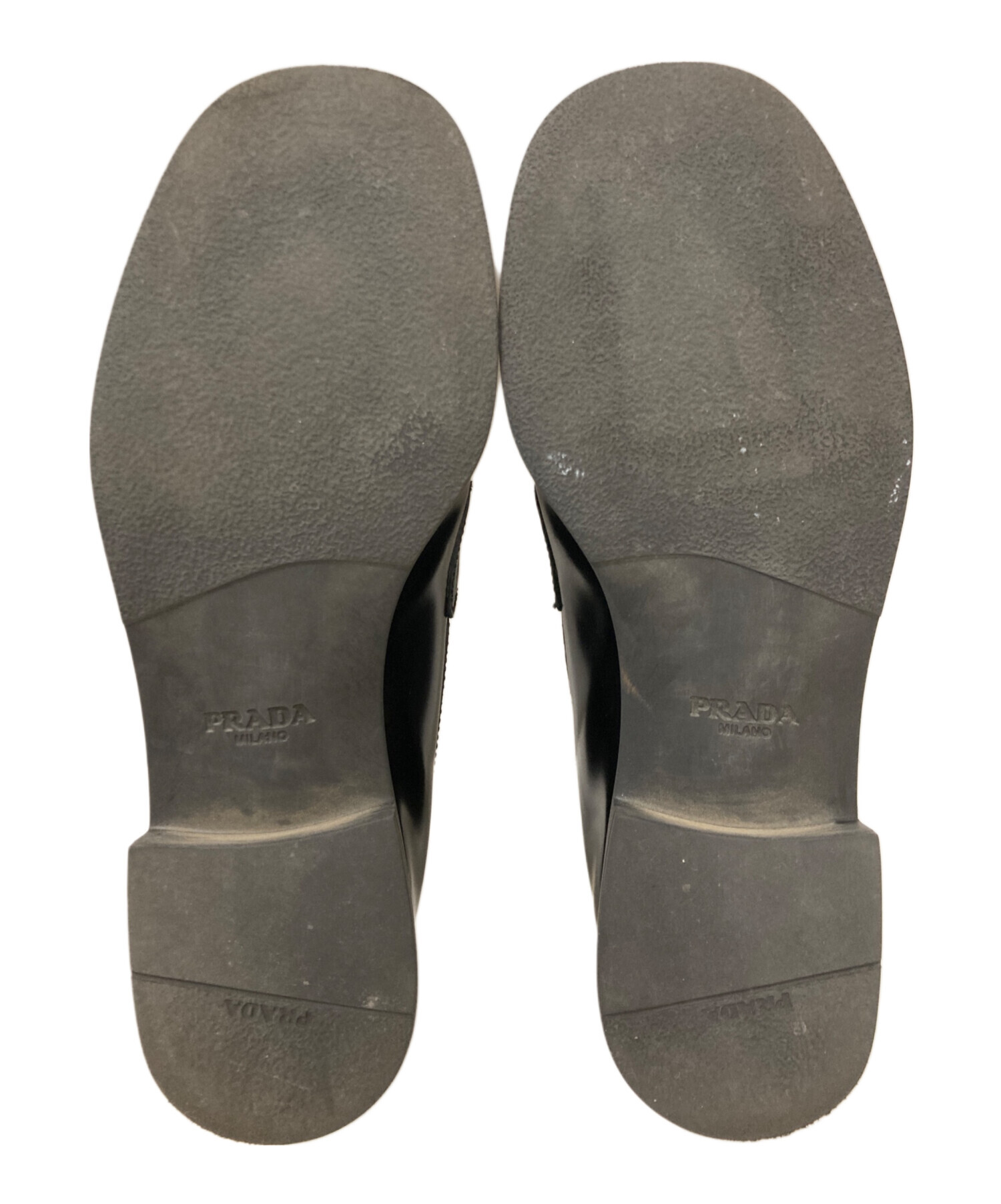 中古・古着通販】PRADA (プラダ) トライアングルロゴ ブラッシュド 