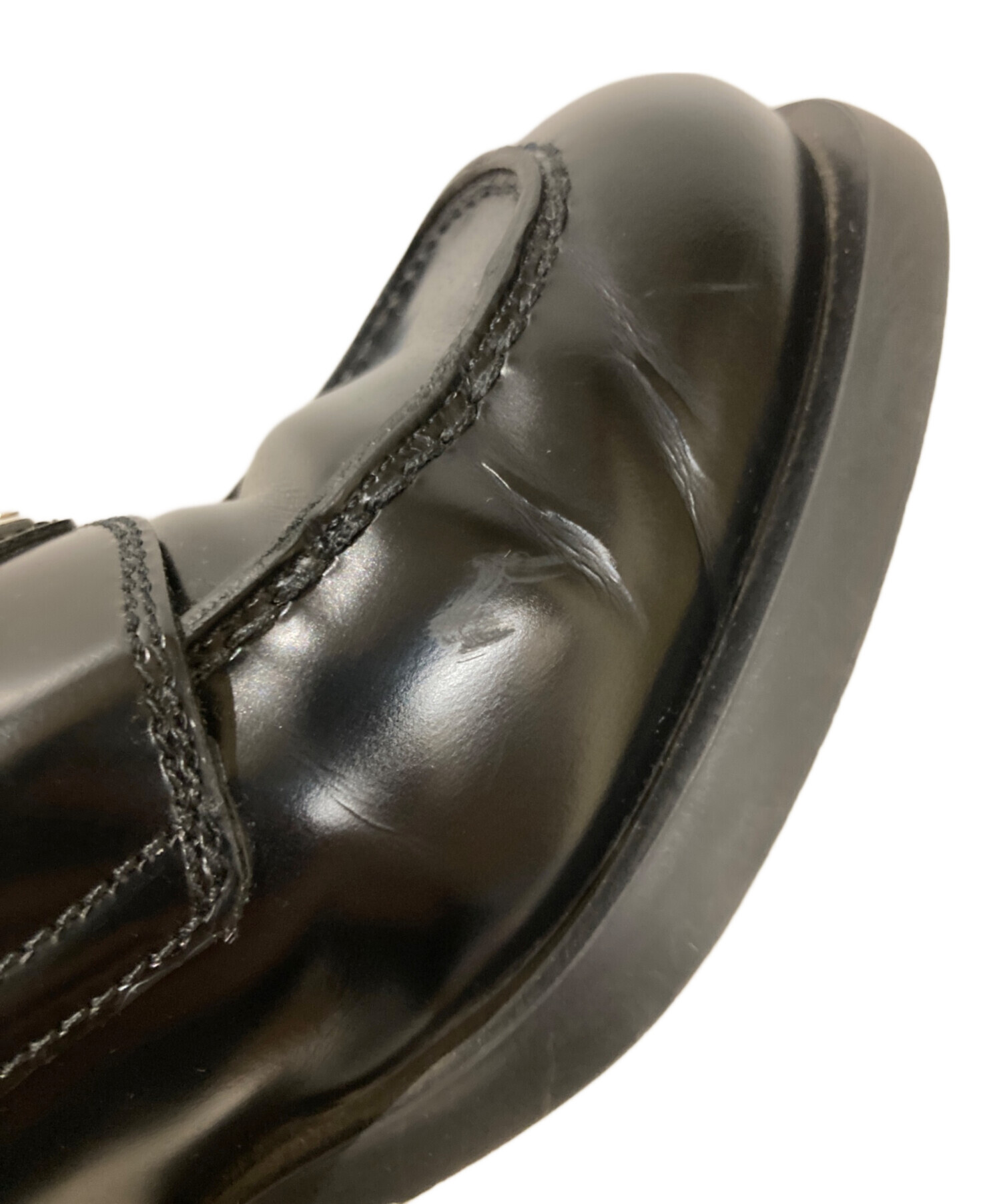 中古・古着通販】PRADA (プラダ) トライアングルロゴ ブラッシュド