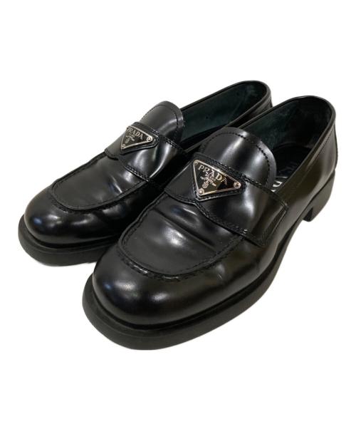 中古・古着通販】PRADA (プラダ) トライアングルロゴ ブラッシュド