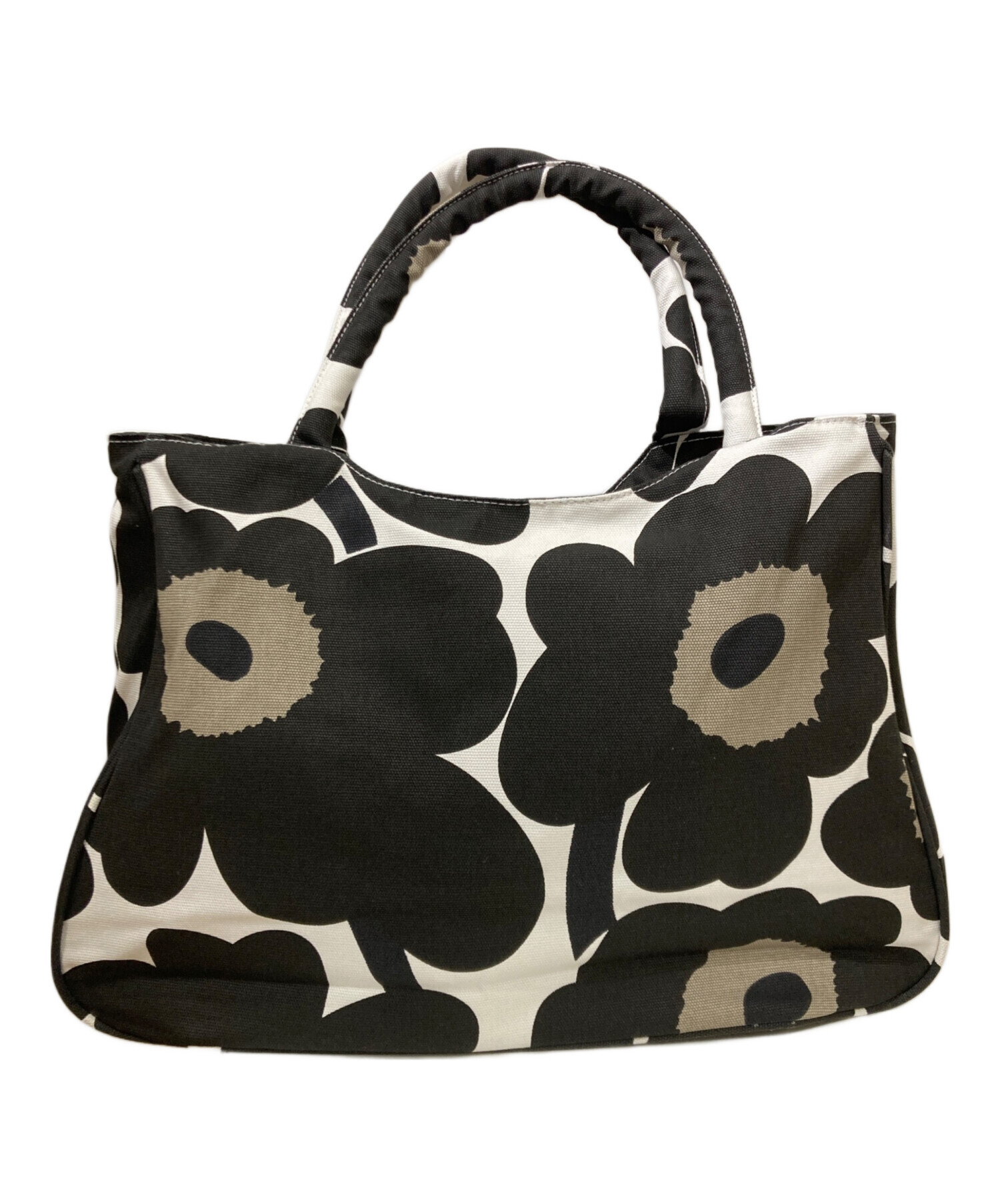 中古・古着通販】marimekko (マリメッコ) トートバッグ ブラック 