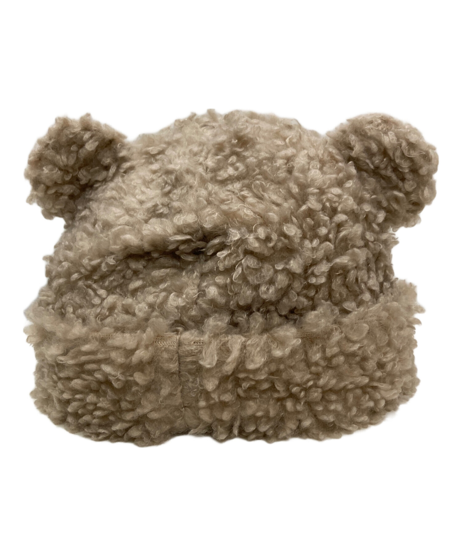 Basicks Bear beanie 新品未使用 中古・古着通販】BASICKS (ベイシックス) Bear Beanie ベージュ