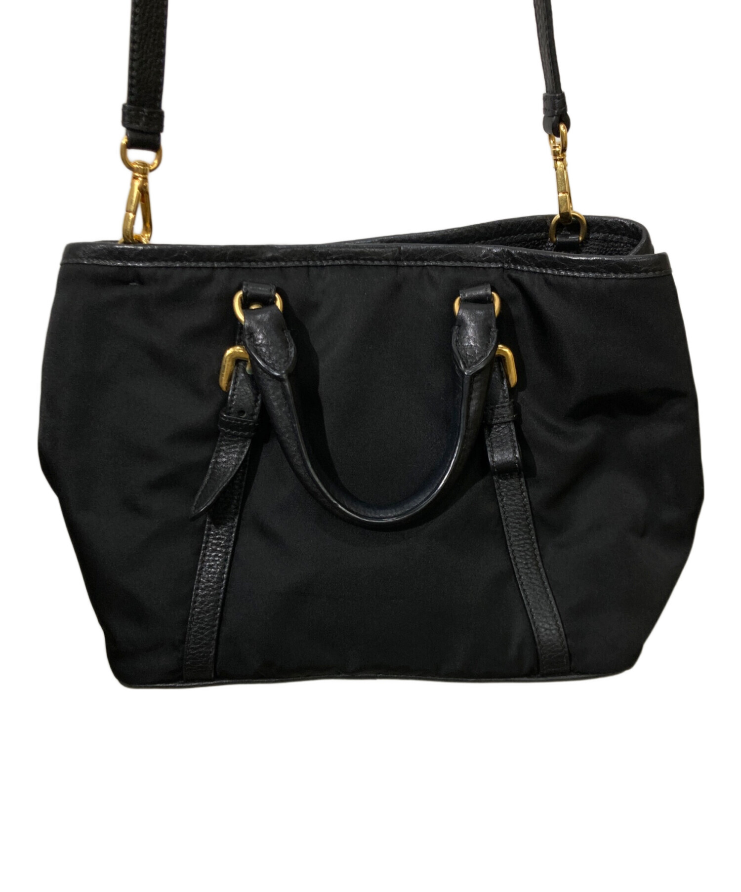 中古・古着通販】PRADA (プラダ) 2WAYショルダーバッグ ブラック
